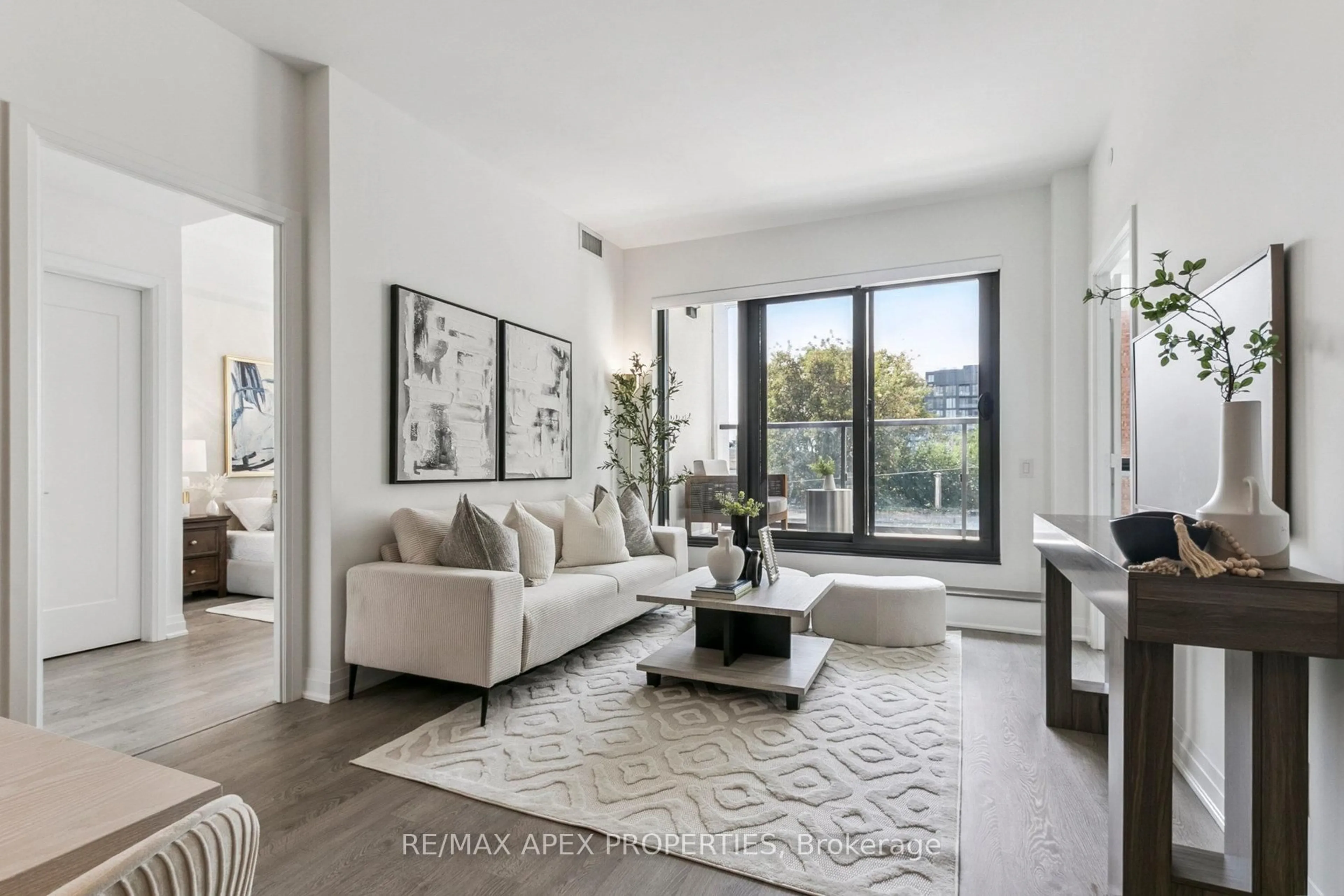 Living room with furniture, unknown for 280 Howland Ave #317, Toronto Ontario M5R 0C3