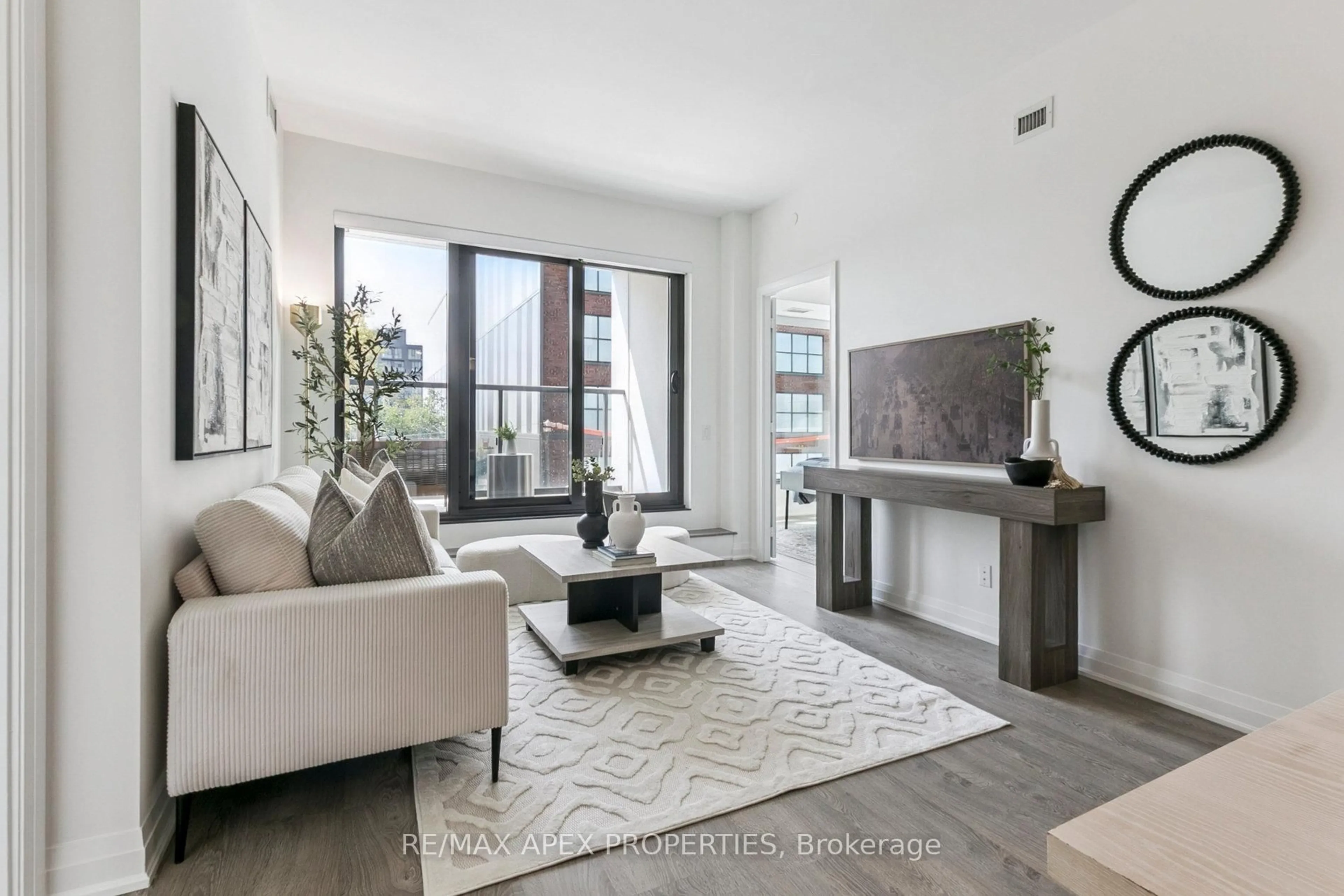 Living room with furniture, unknown for 280 Howland Ave #317, Toronto Ontario M5R 0C3