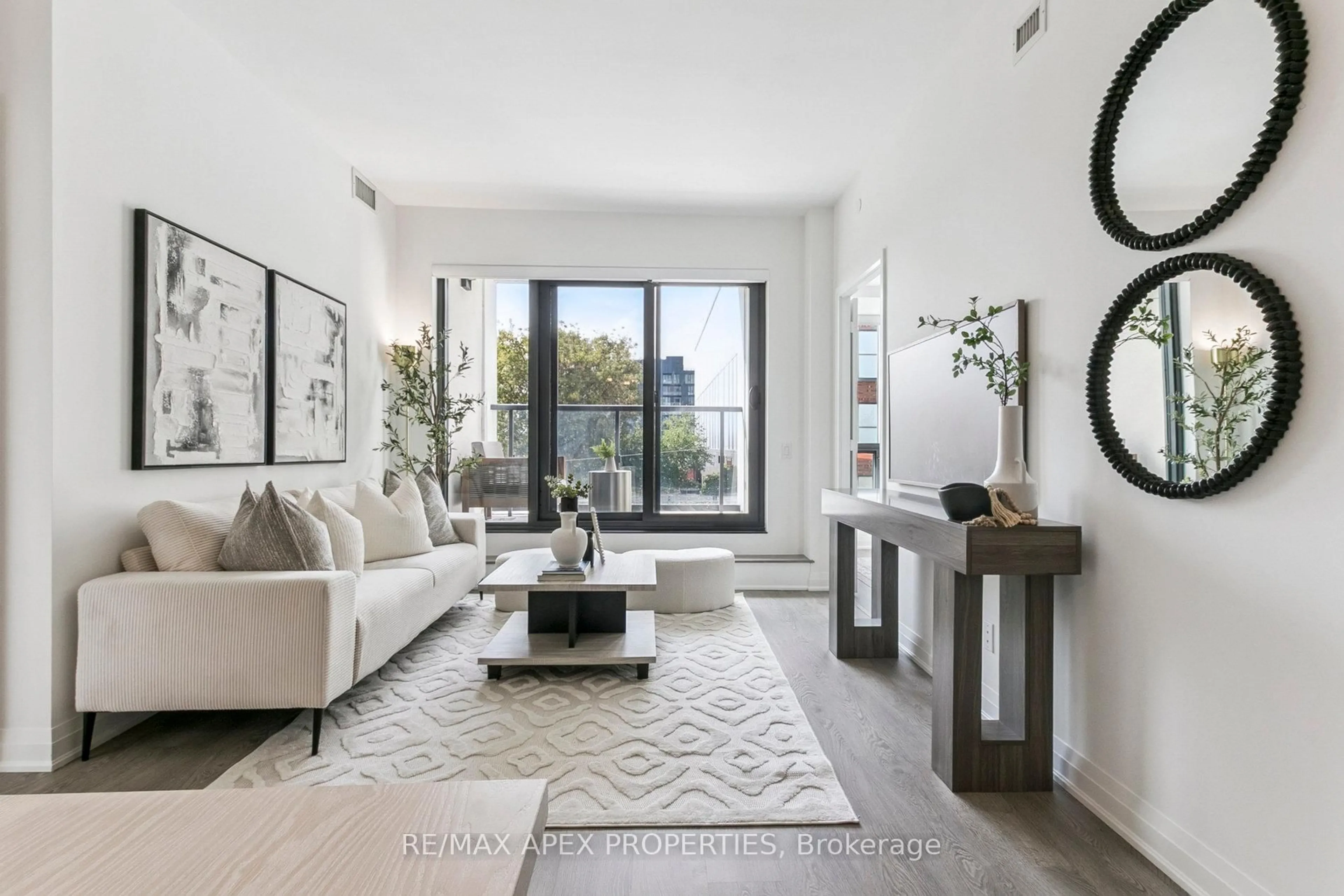 Living room with furniture, unknown for 280 Howland Ave #317, Toronto Ontario M5R 0C3