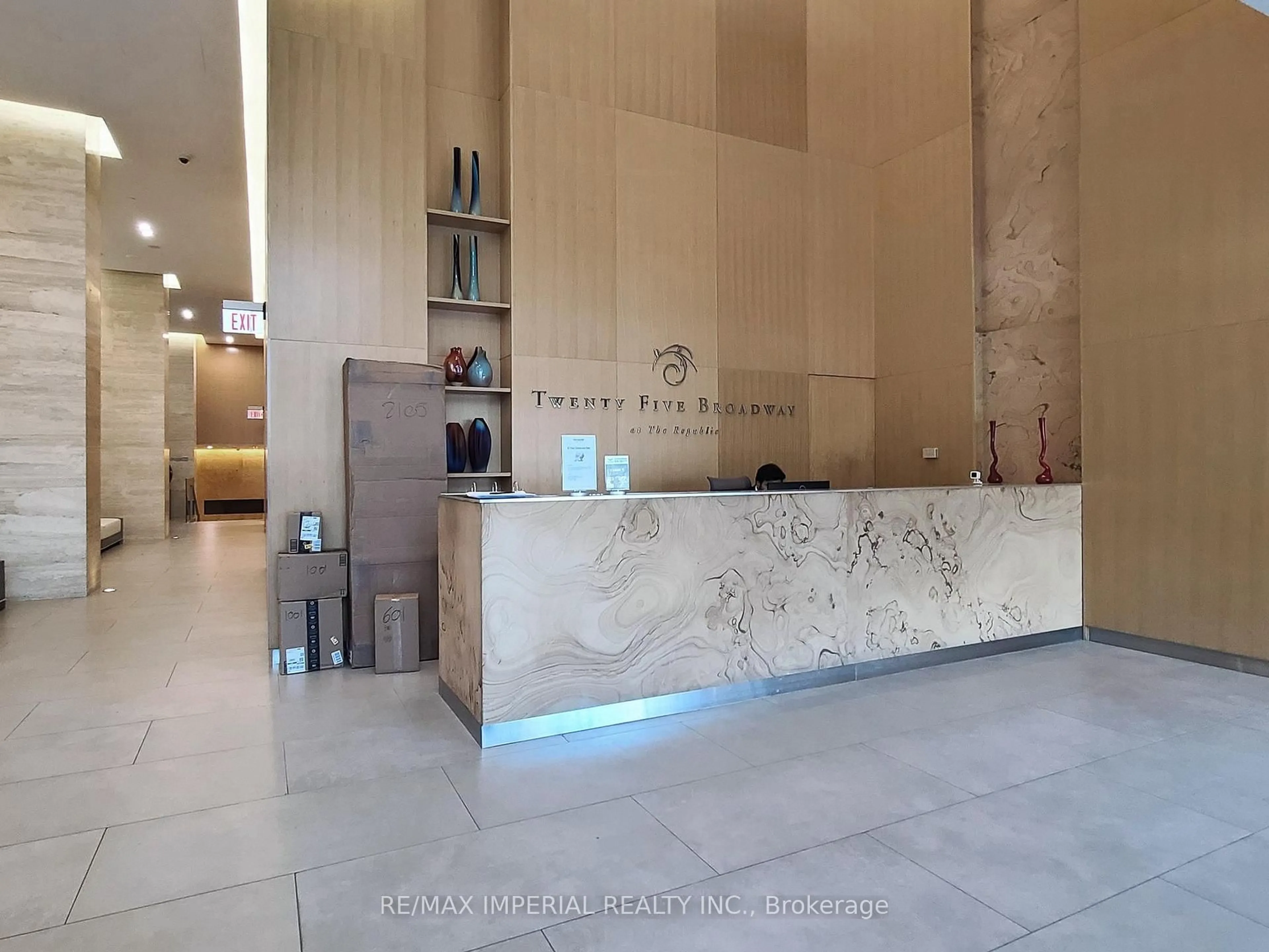 Lobby for 25 Broadway Ave #2004, Toronto Ontario M4P 1T7