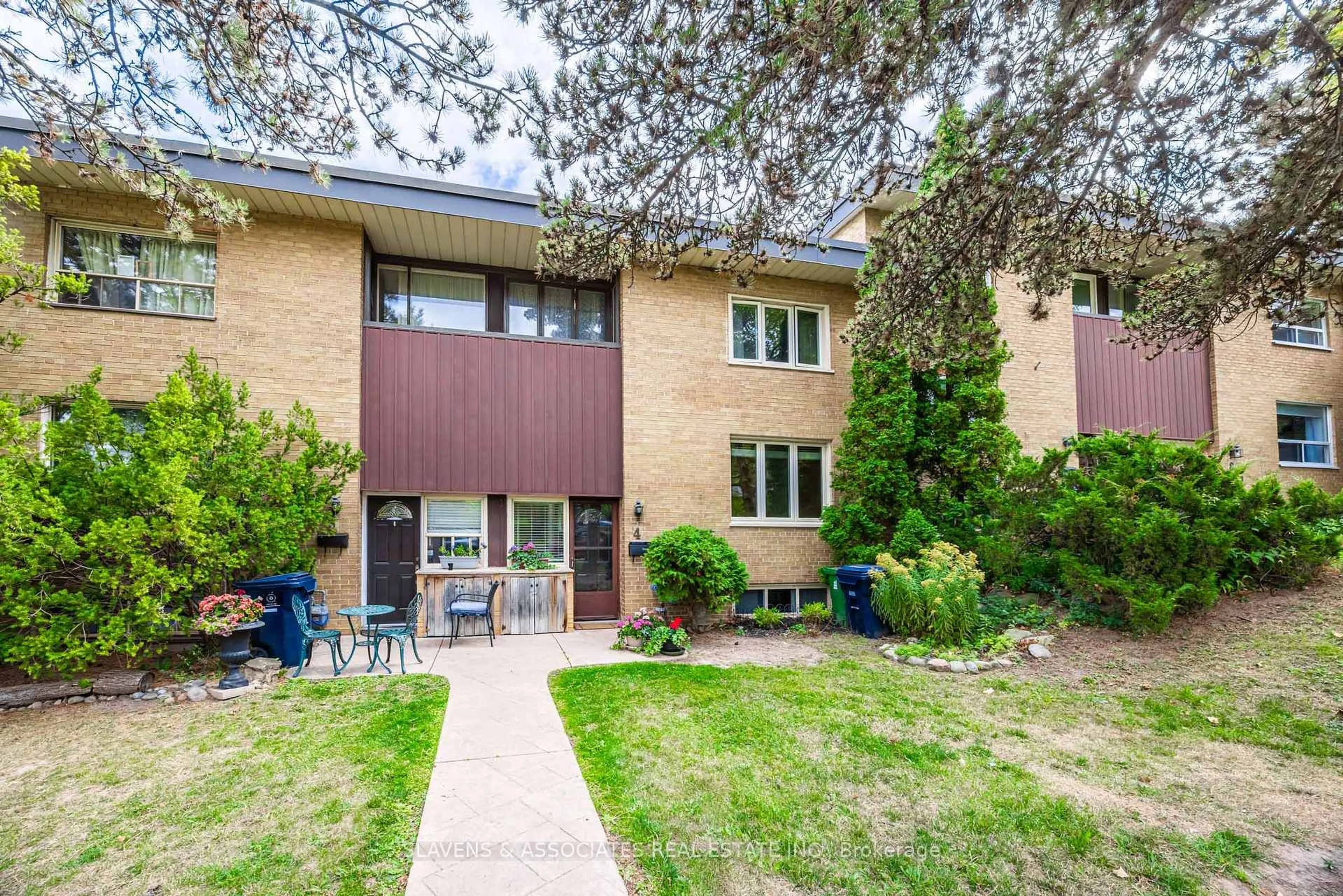 Home with brick exterior material, street for 4 Burdock Lane, Toronto Ontario M3C 2G5