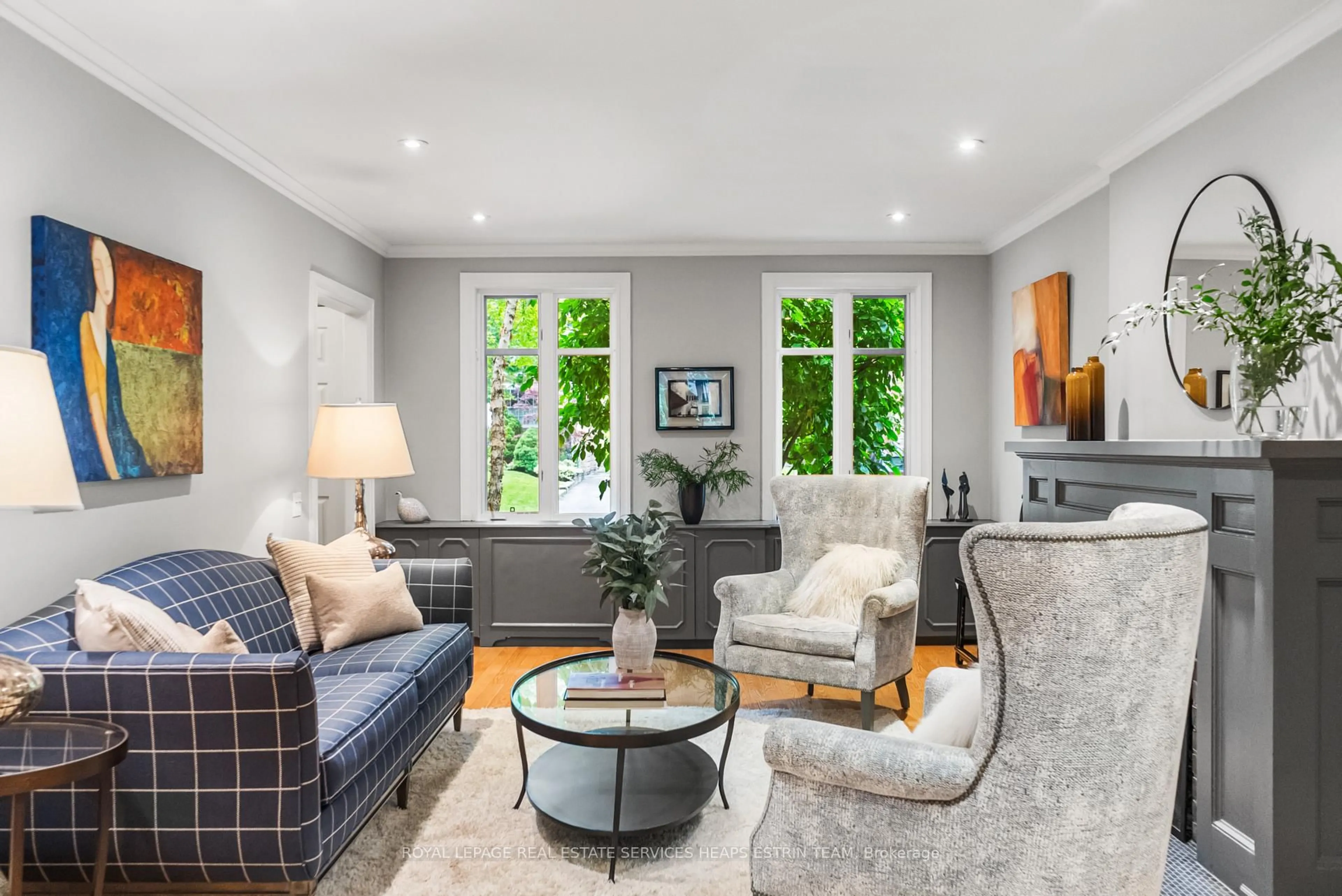 Living room with furniture, unknown for 24 Heather Rd, Toronto Ontario M4G 3G3