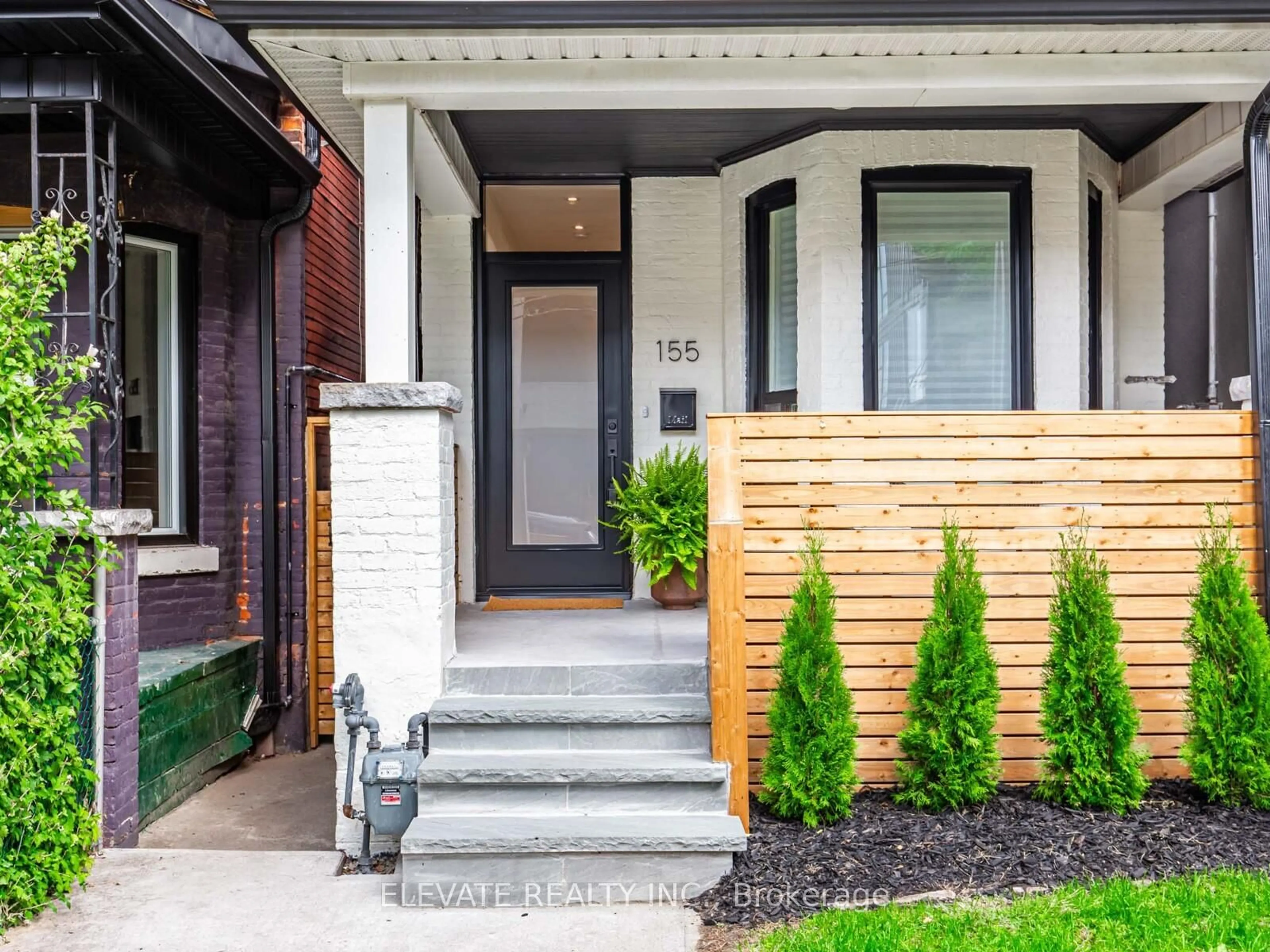 Home with brick exterior material, street for 155 St Clarens Ave, Toronto Ontario M6K 2S9