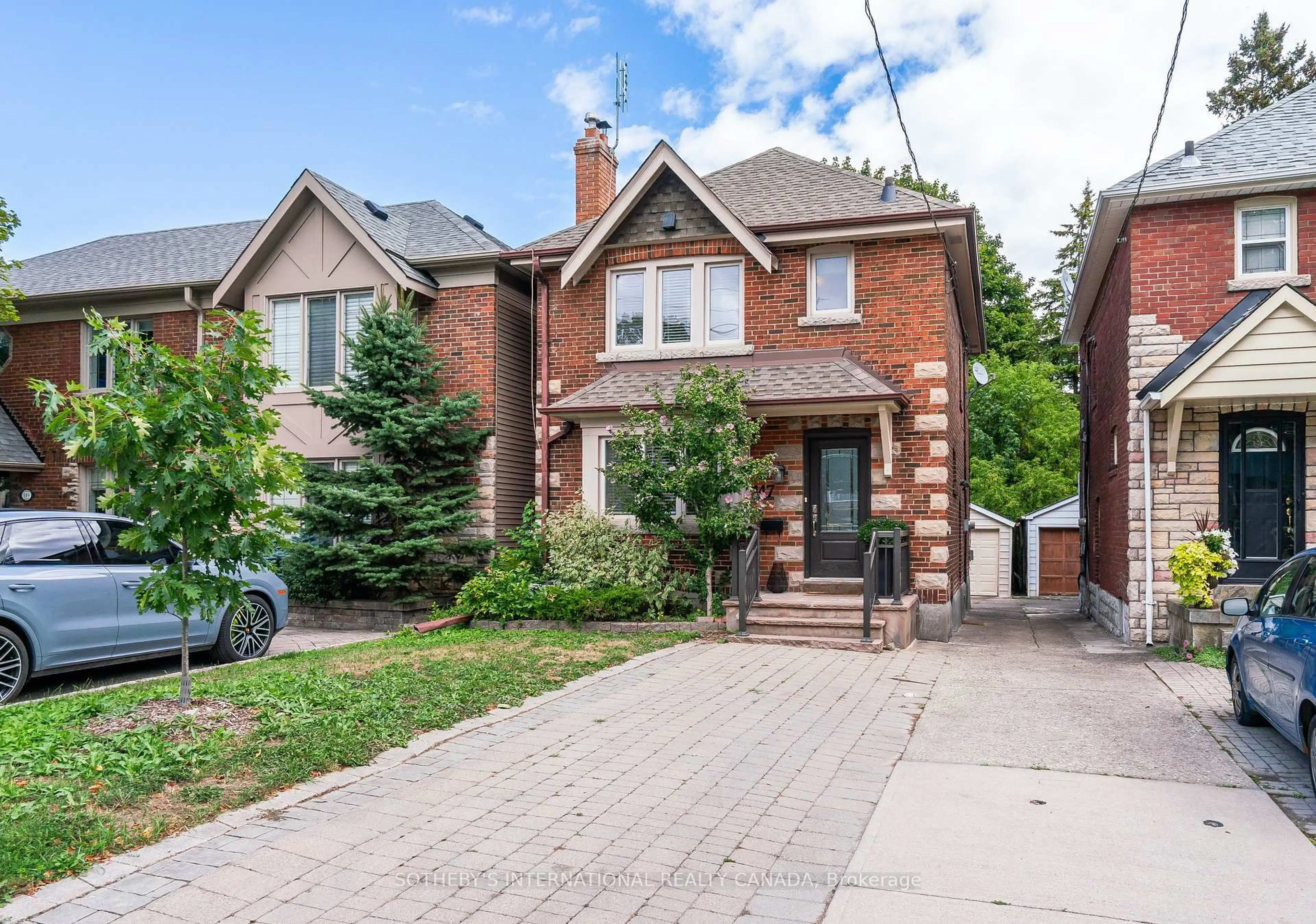 Home with brick exterior material, street for 147 Rumsey Rd, Toronto Ontario M4G 1P3