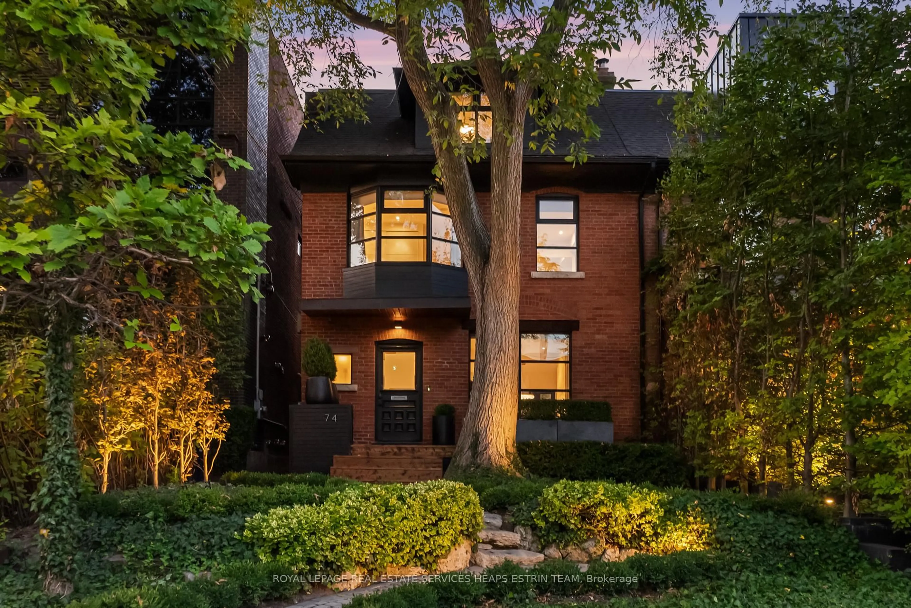 Home with brick exterior material, street for 74 Roxborough St, Toronto Ontario M5R 1T9