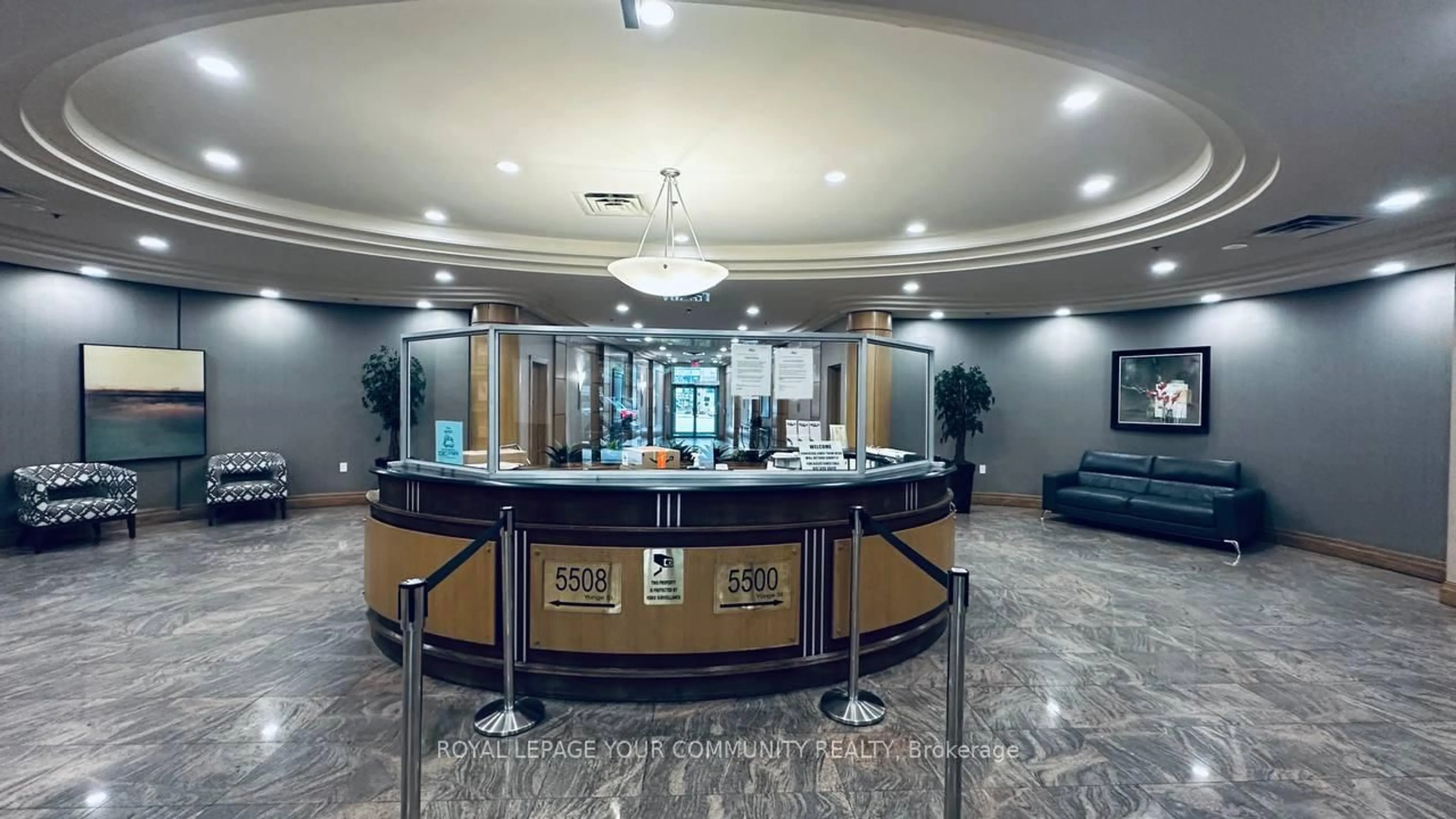 Lobby for 5500 Yonge St #1003, Toronto Ontario M2N 7L1
