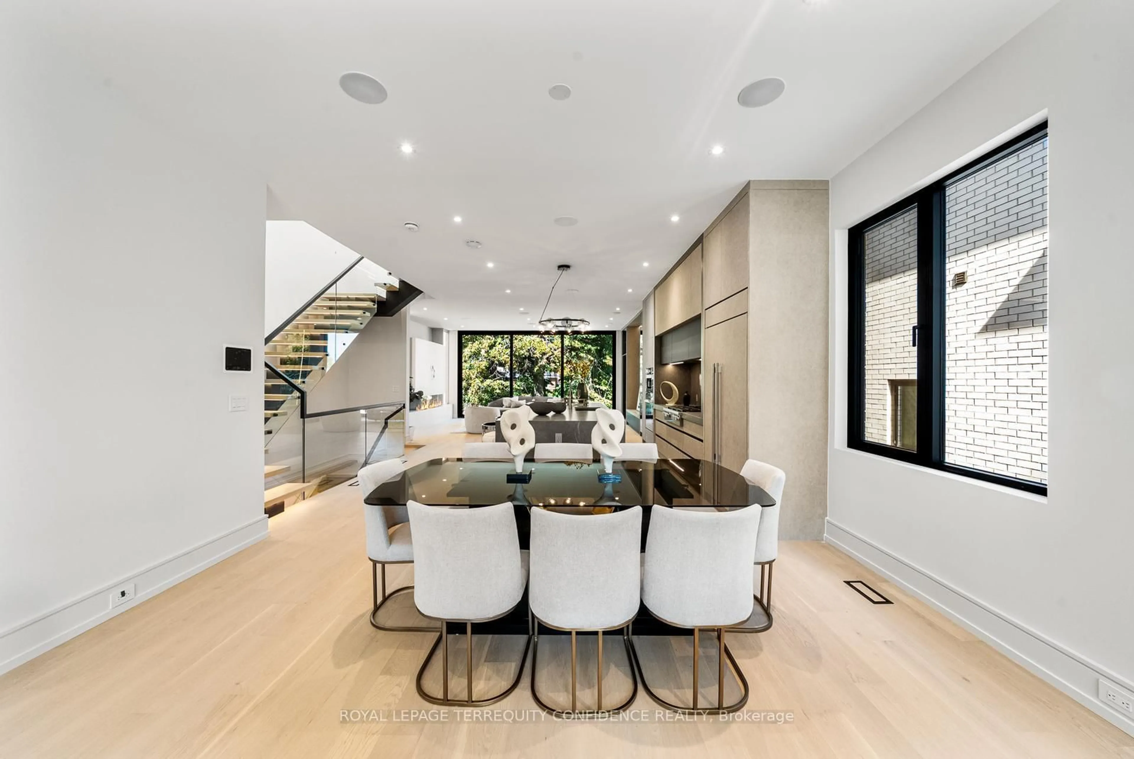 Contemporary kitchen, ceramic/tile floor for 276 Horsham Ave, Toronto Ontario M2R 1G4