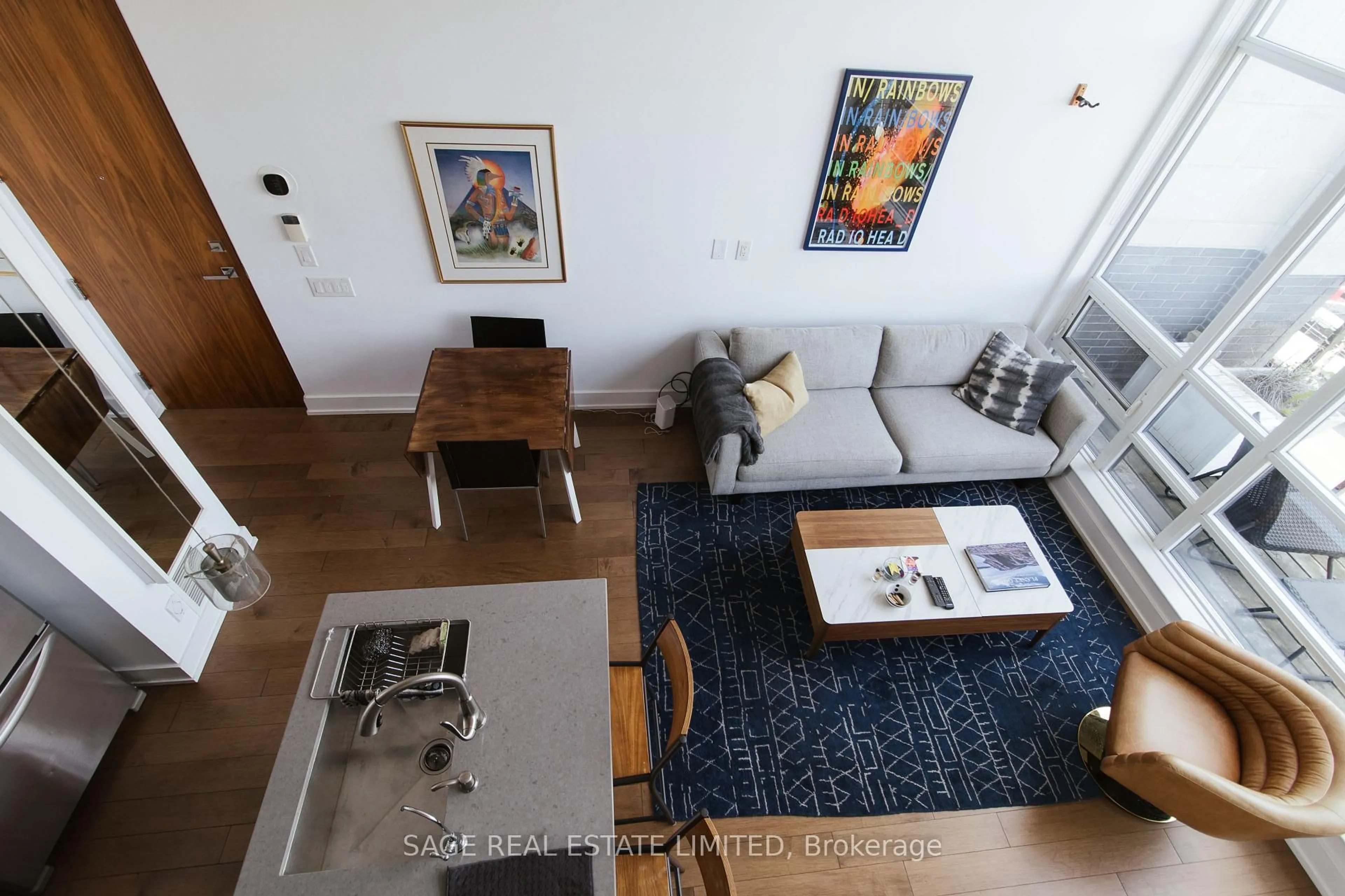 Living room with furniture, unknown for 483 Dupont St #202, Toronto Ontario M6G 1Y6