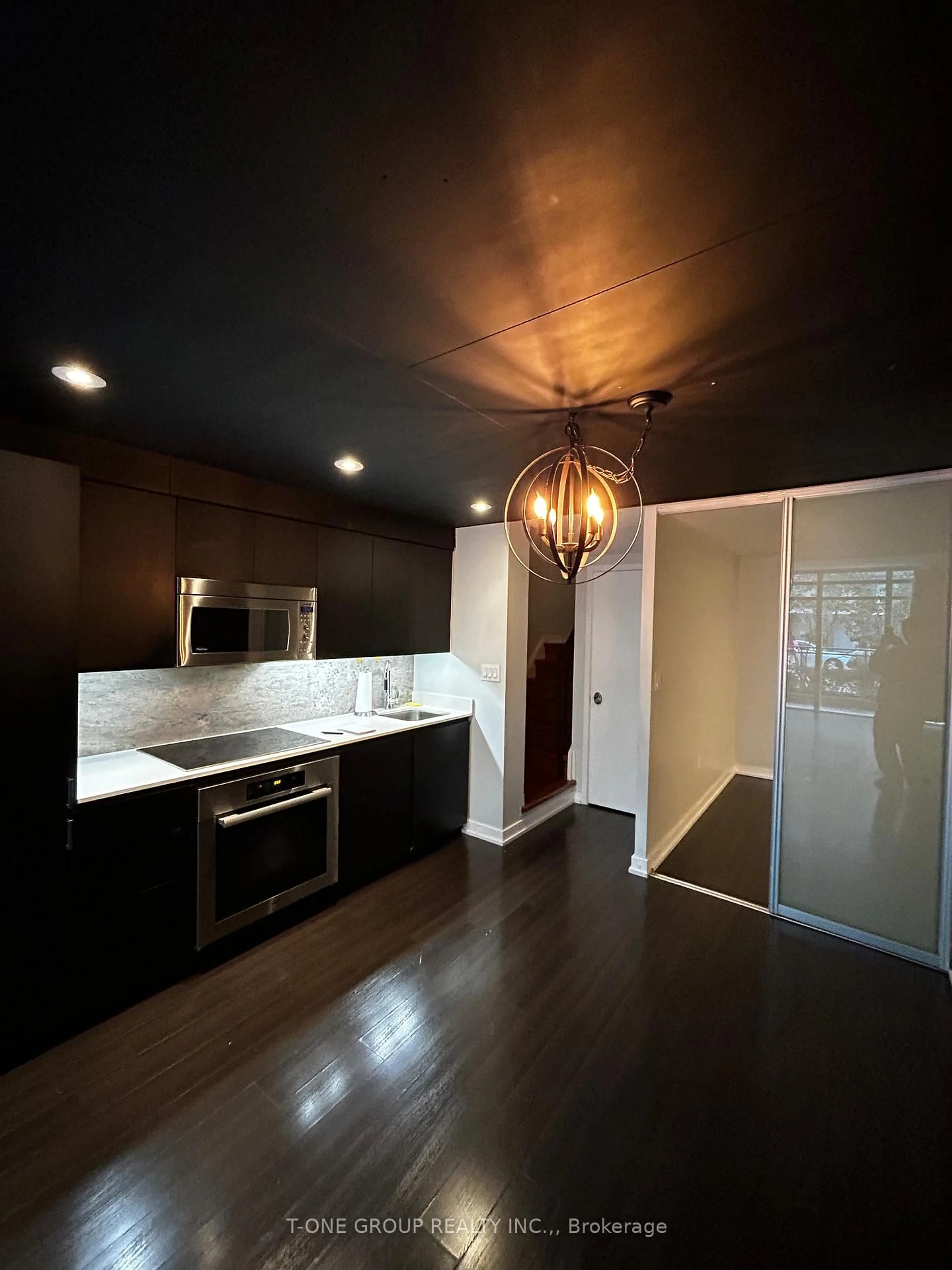 Open concept kitchen, unknown for 161 Dan Leckie Way #G15, Toronto Ontario M5V 4A8