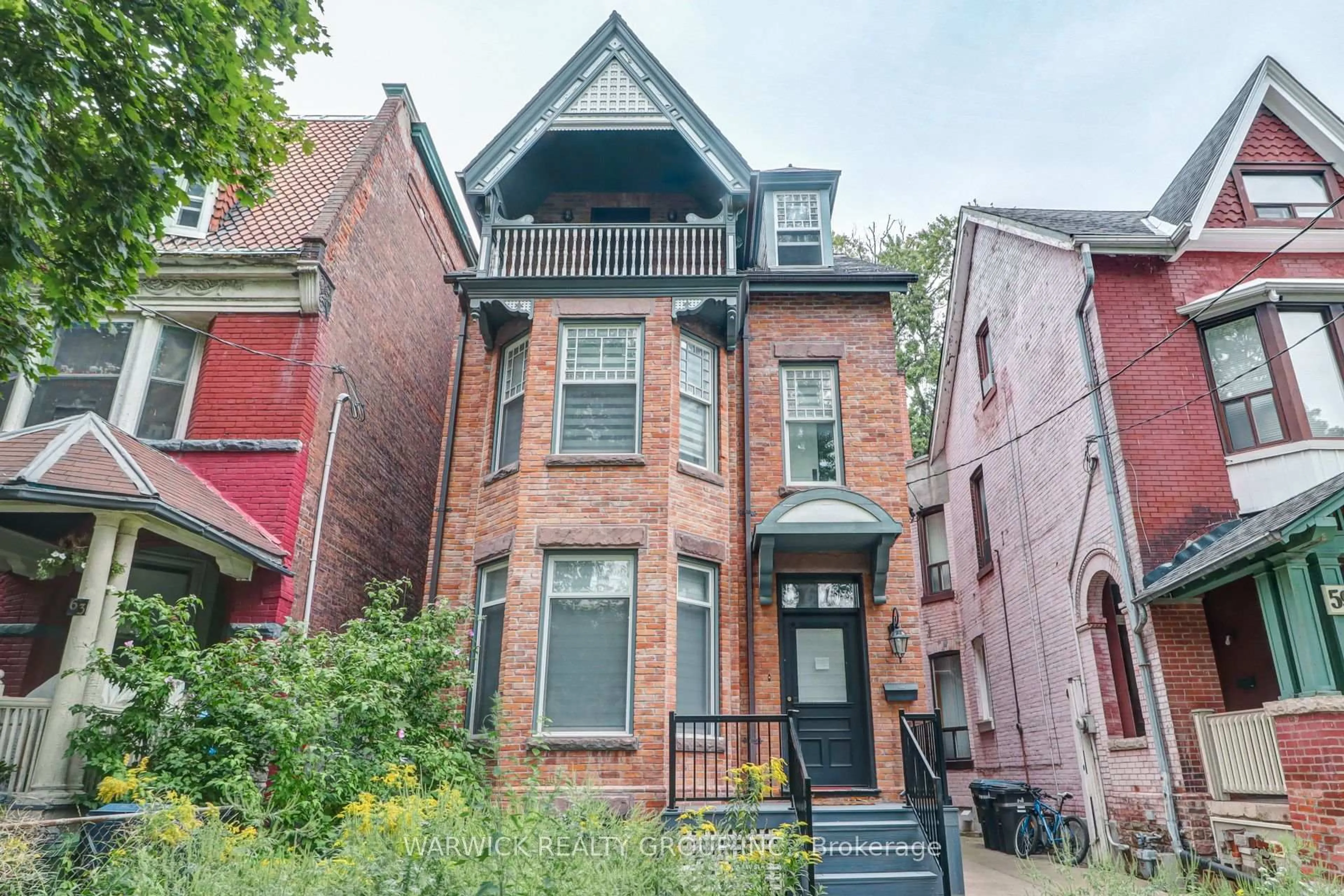 Home with brick exterior material, street for 61 Brunswick Ave, Toronto Ontario M5S 2L8