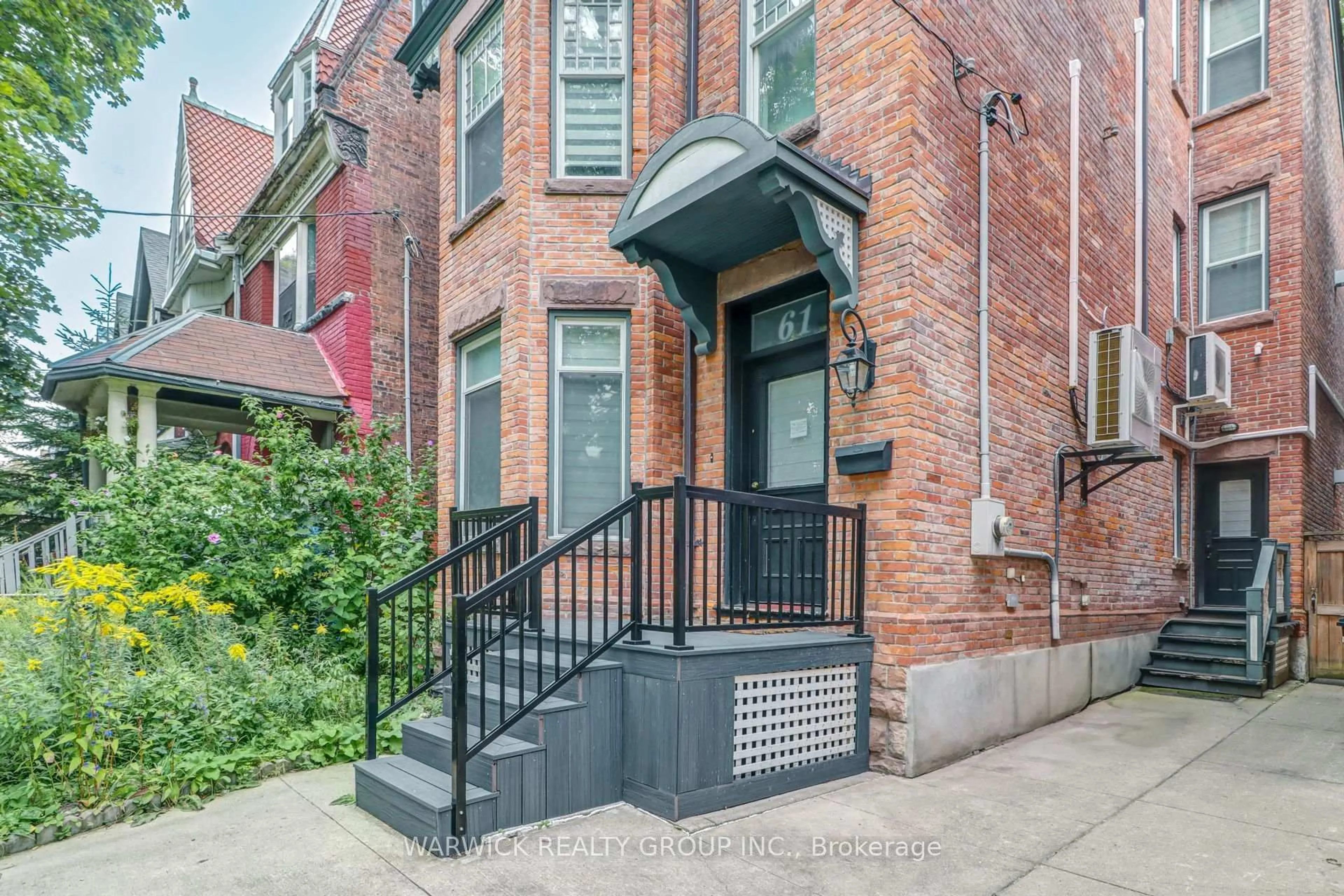Home with brick exterior material, street for 61 Brunswick Ave, Toronto Ontario M5S 2L8