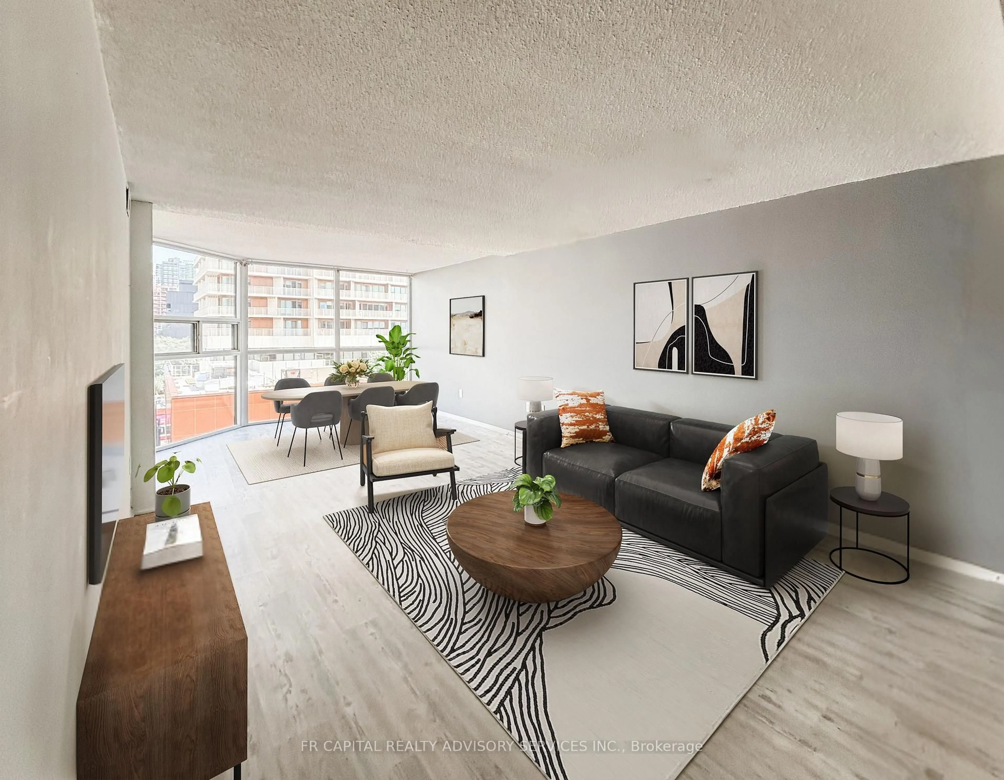 Living room with furniture, unknown for 701 King St #813, Toronto Ontario M5V 2W7
