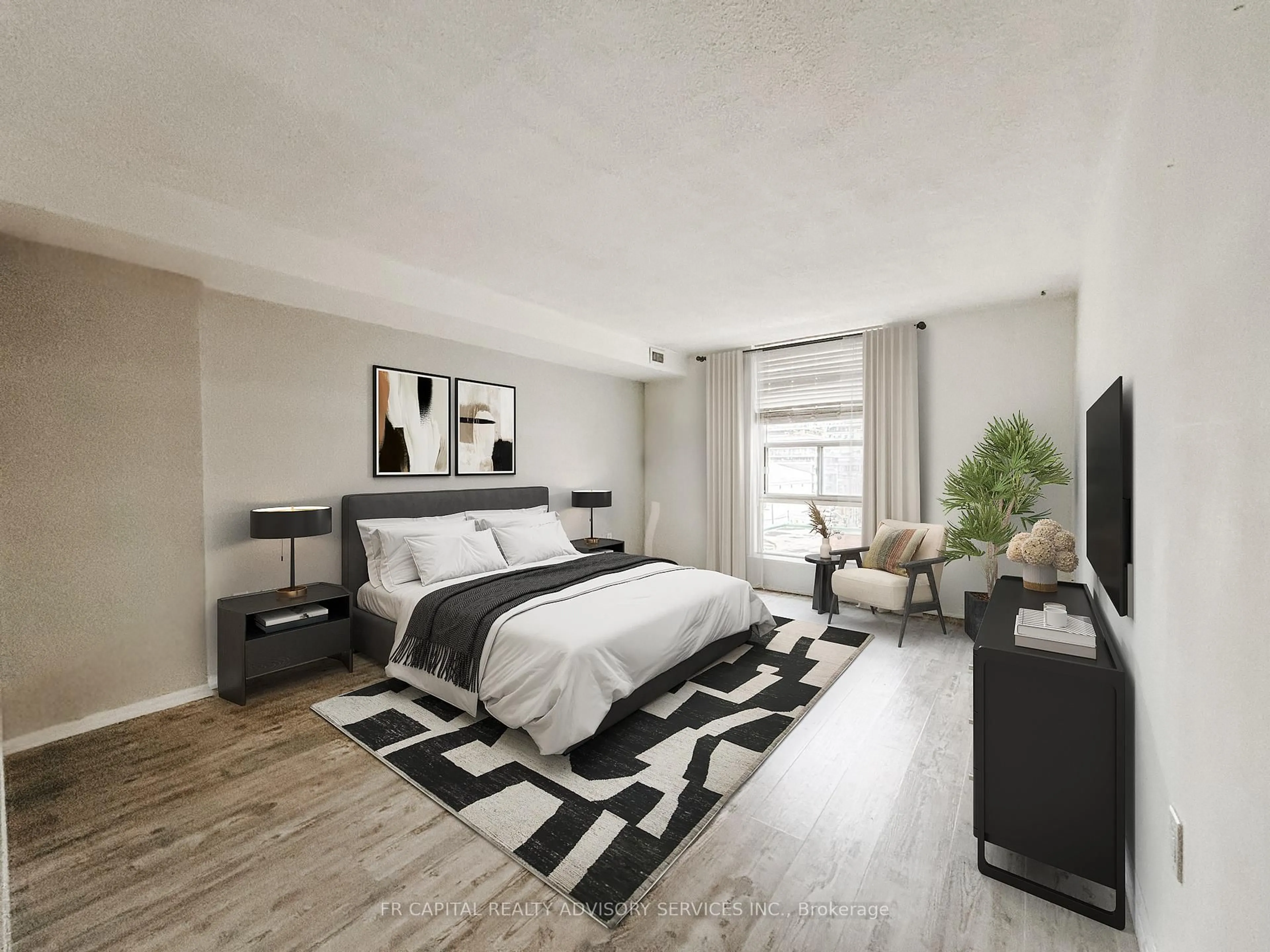 Bedroom with bed, unknown for 701 King St #813, Toronto Ontario M5V 2W7
