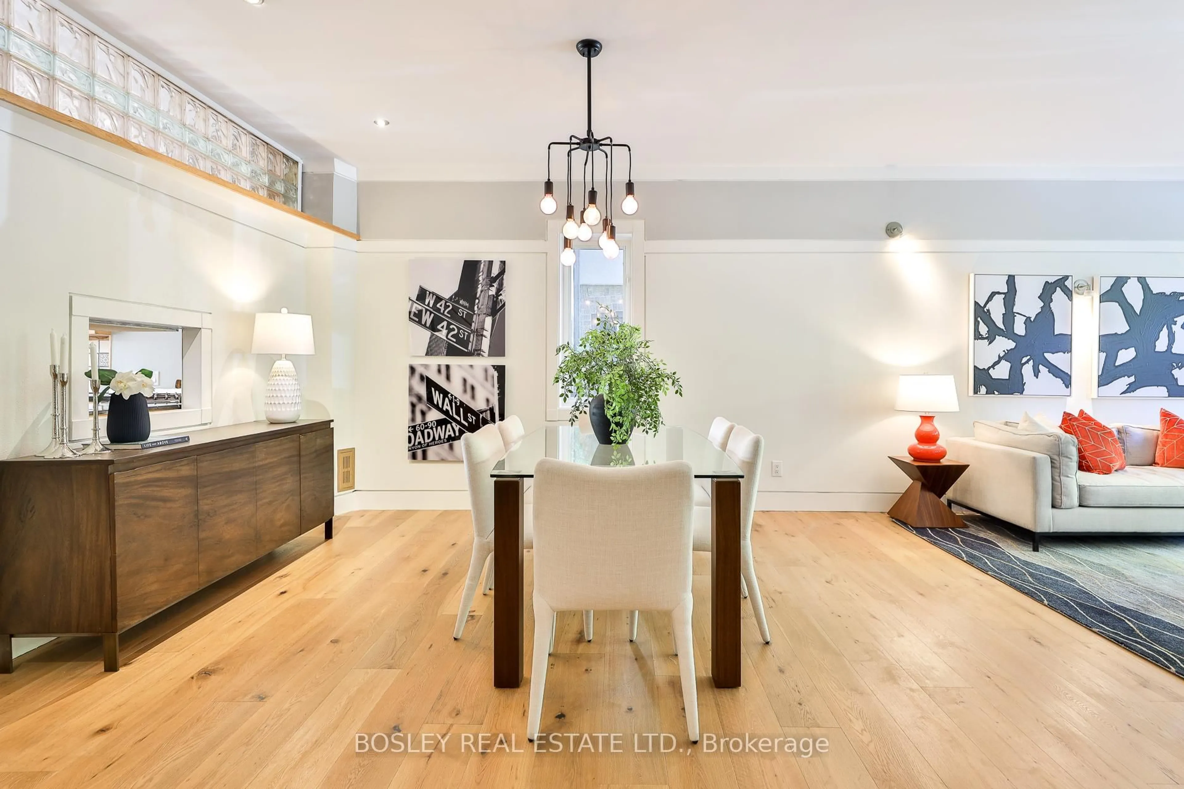 Dining room, wood/laminate floor for 301 Keewatin Ave, Toronto Ontario M4P 2A4