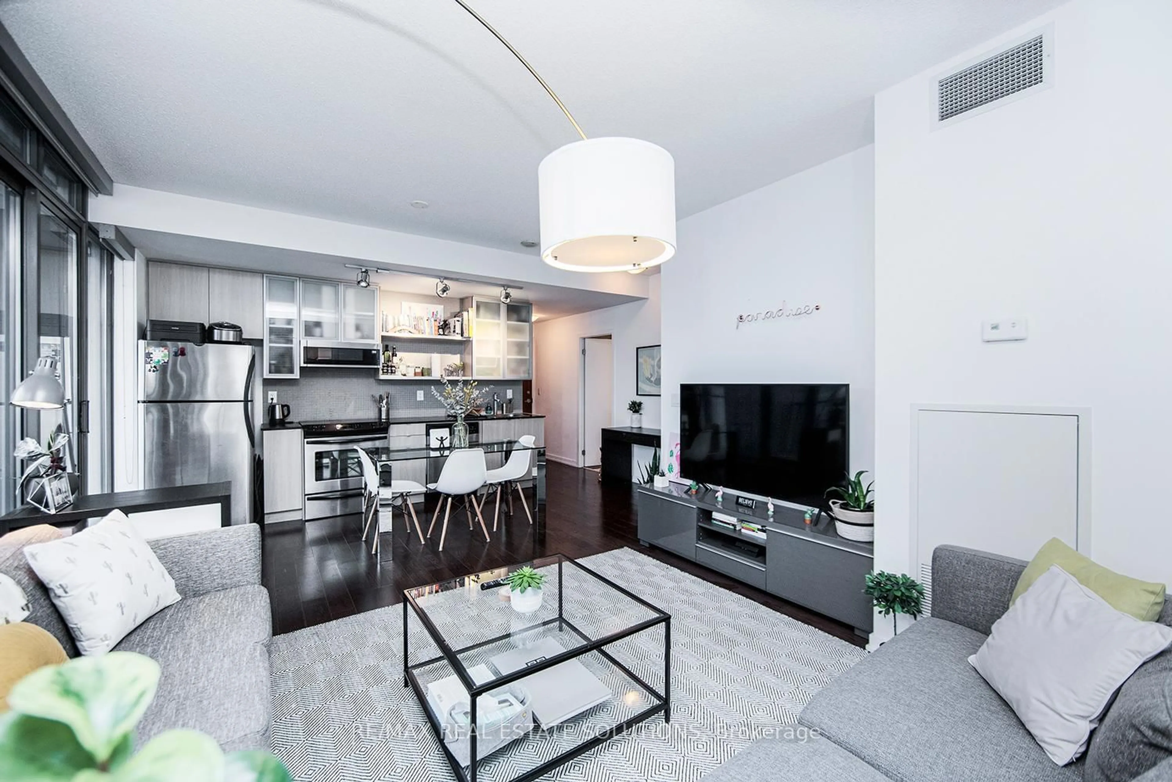Living room with furniture, unknown for 33 Lombard St #1603, Toronto Ontario M5C 3H8