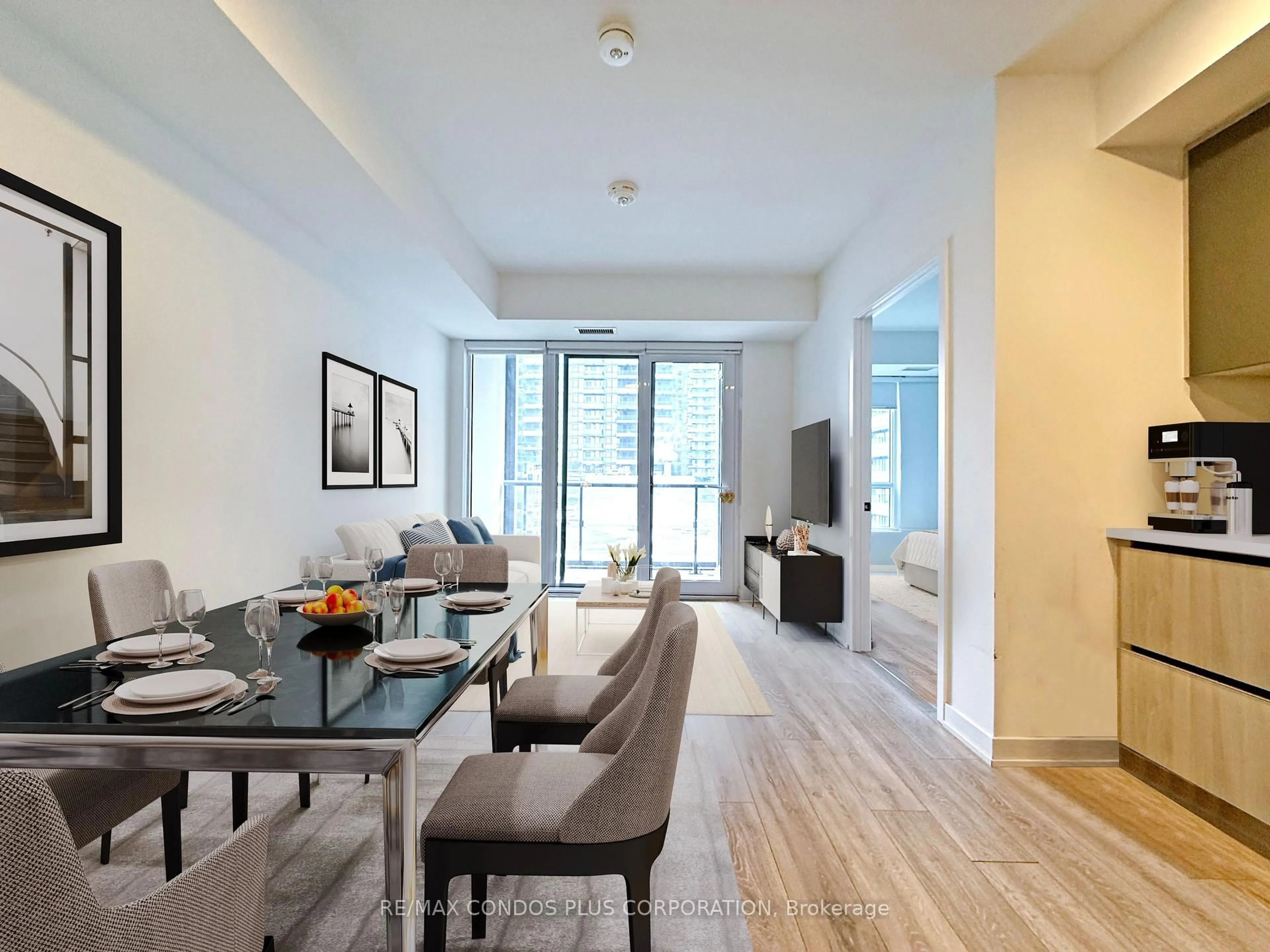 Living room with furniture, unknown for 108 Peter St #1305, Toronto Ontario M5V 0W2