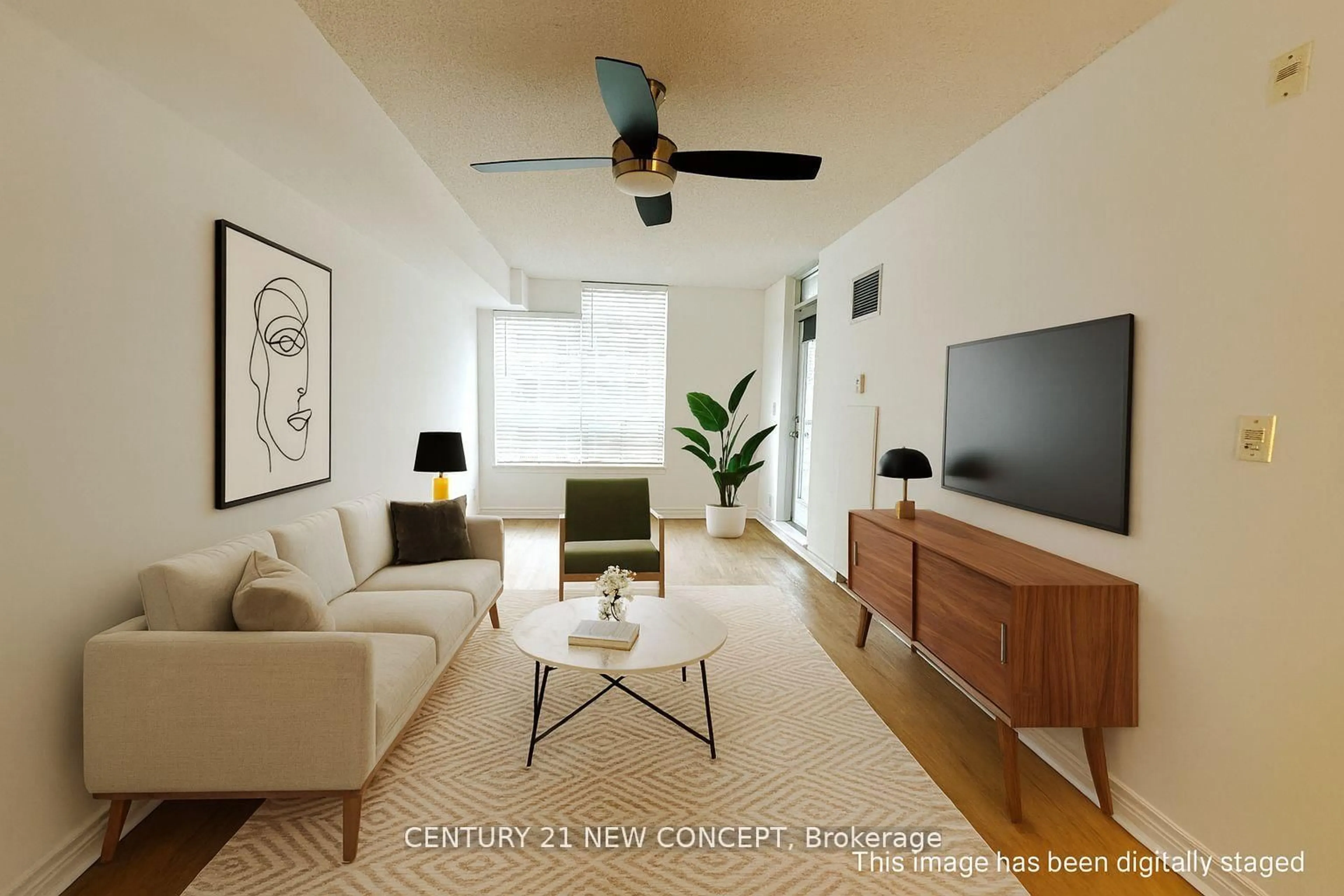 Living room with furniture, unknown for 225 Wellesley St #409, Toronto Ontario M4X 1X8