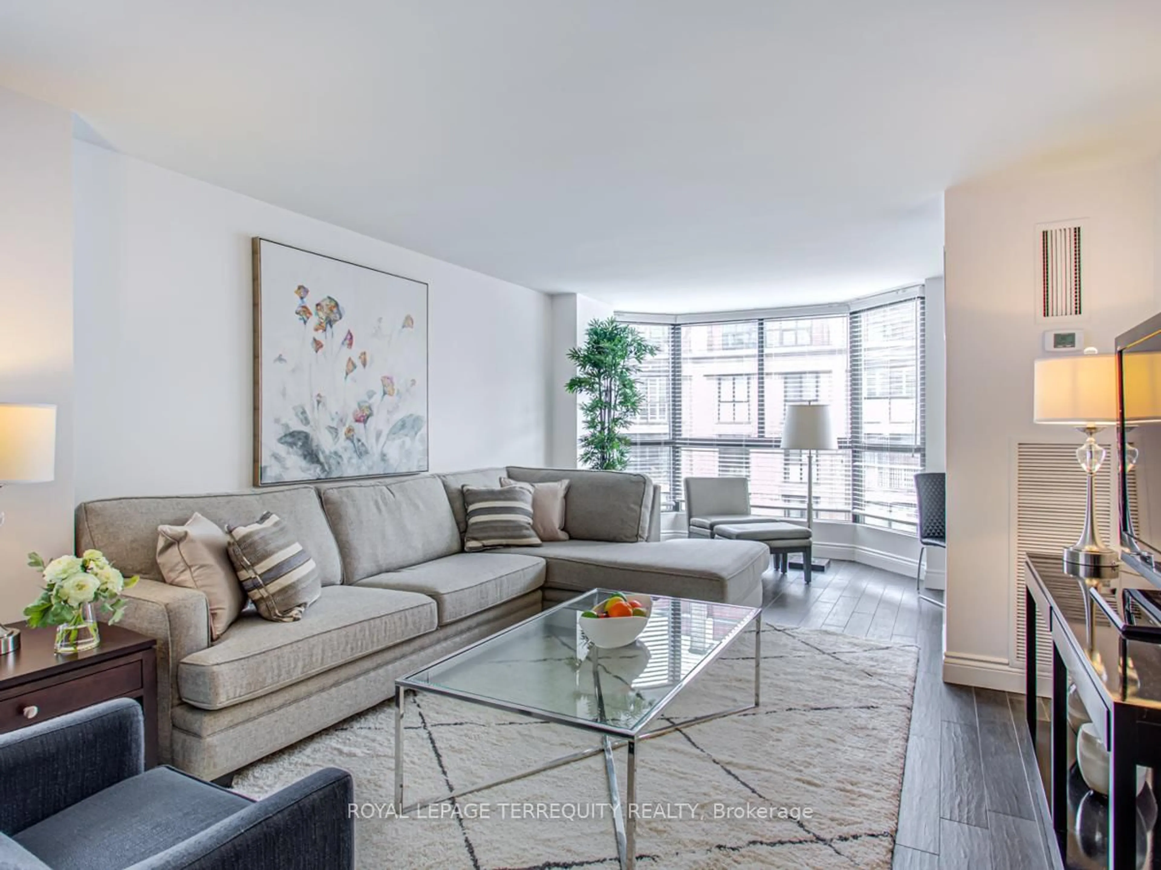 Living room with furniture, unknown for 30 Church St #707, Toronto Ontario M5E 1S7