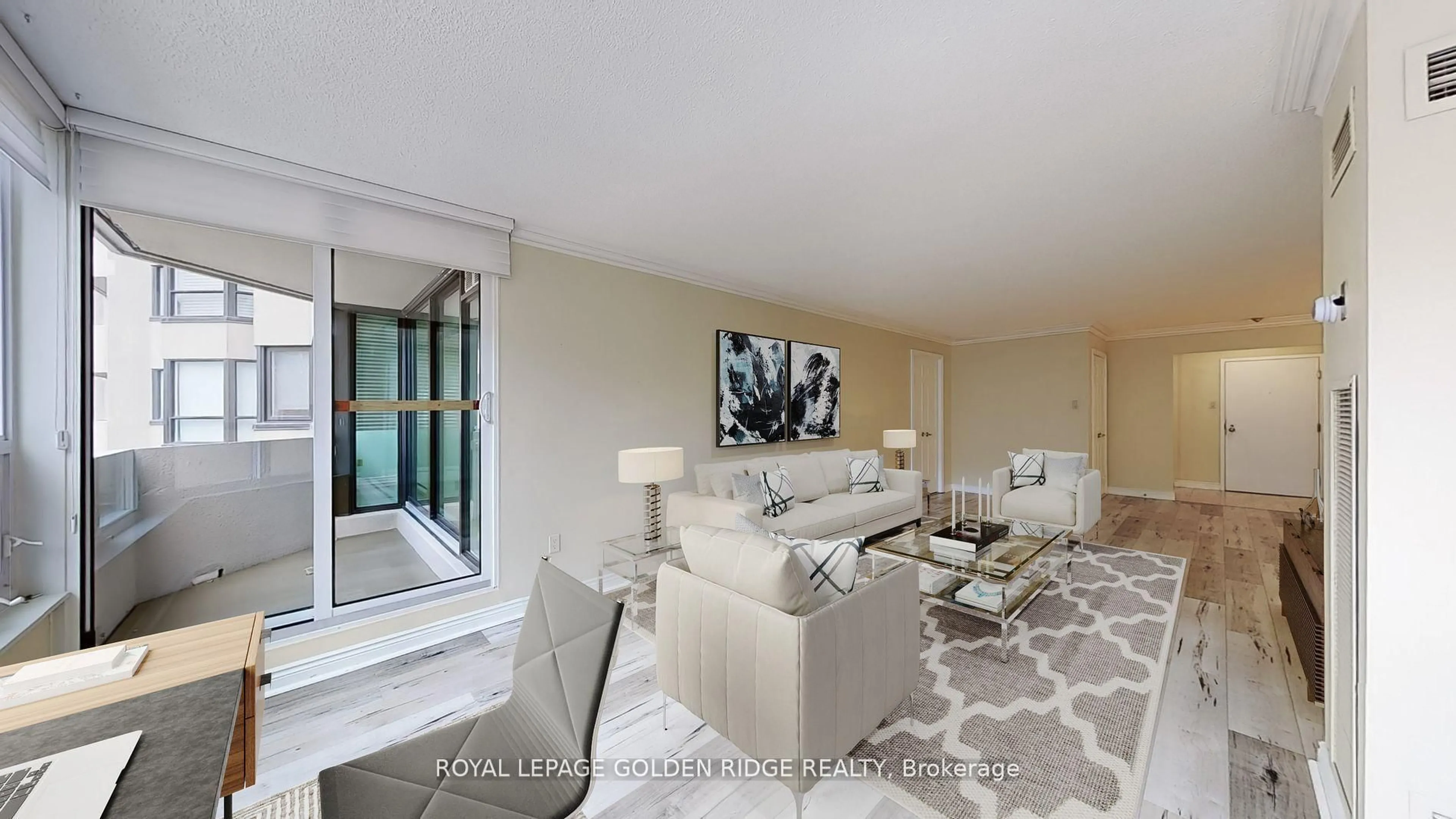 Living room with furniture, unknown for 65 Spring Garden Ave #304, Toronto Ontario M2N 6H9