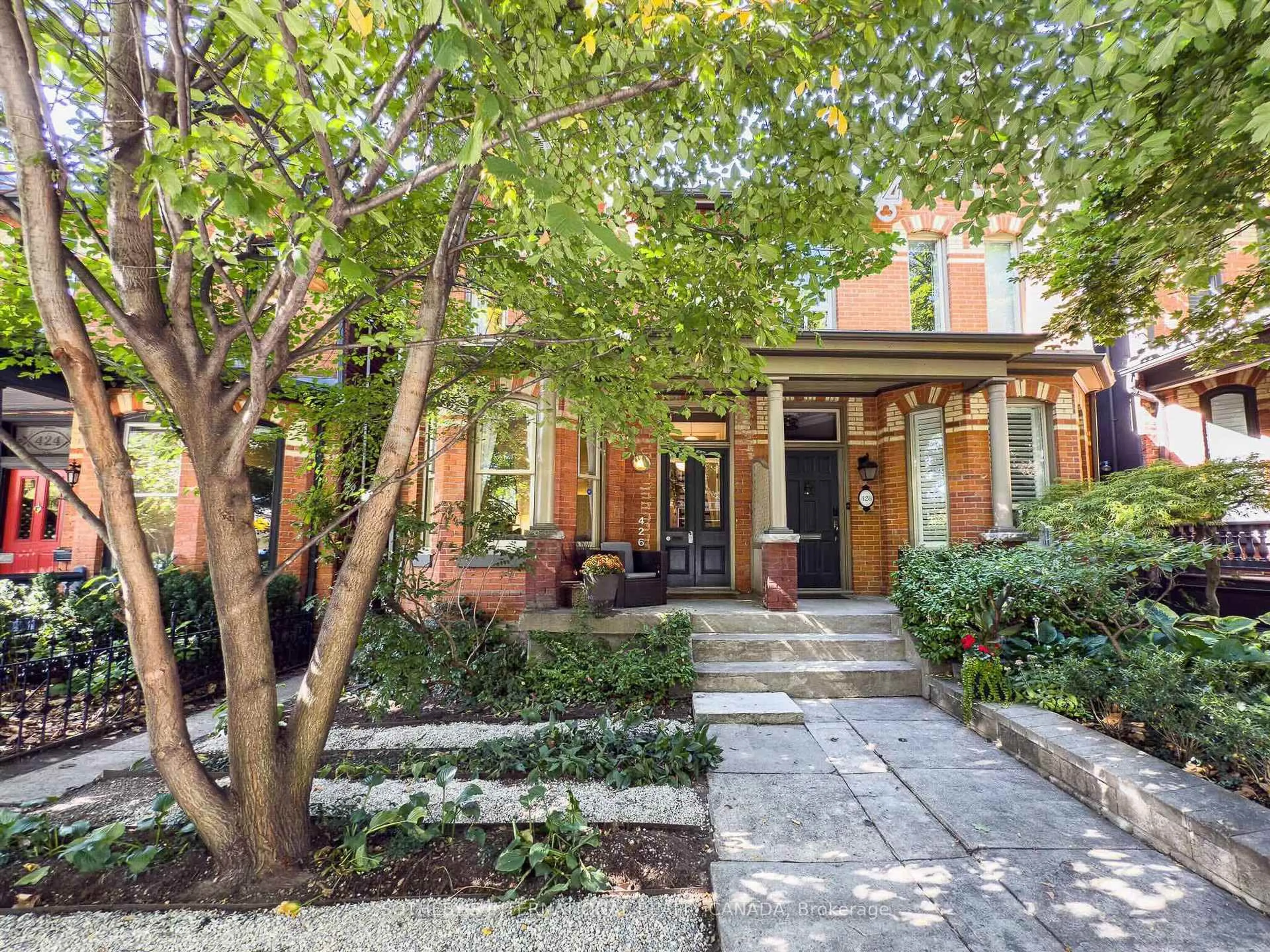Home with brick exterior material, street for 426 Sackville St, Toronto Ontario M4X 1S9
