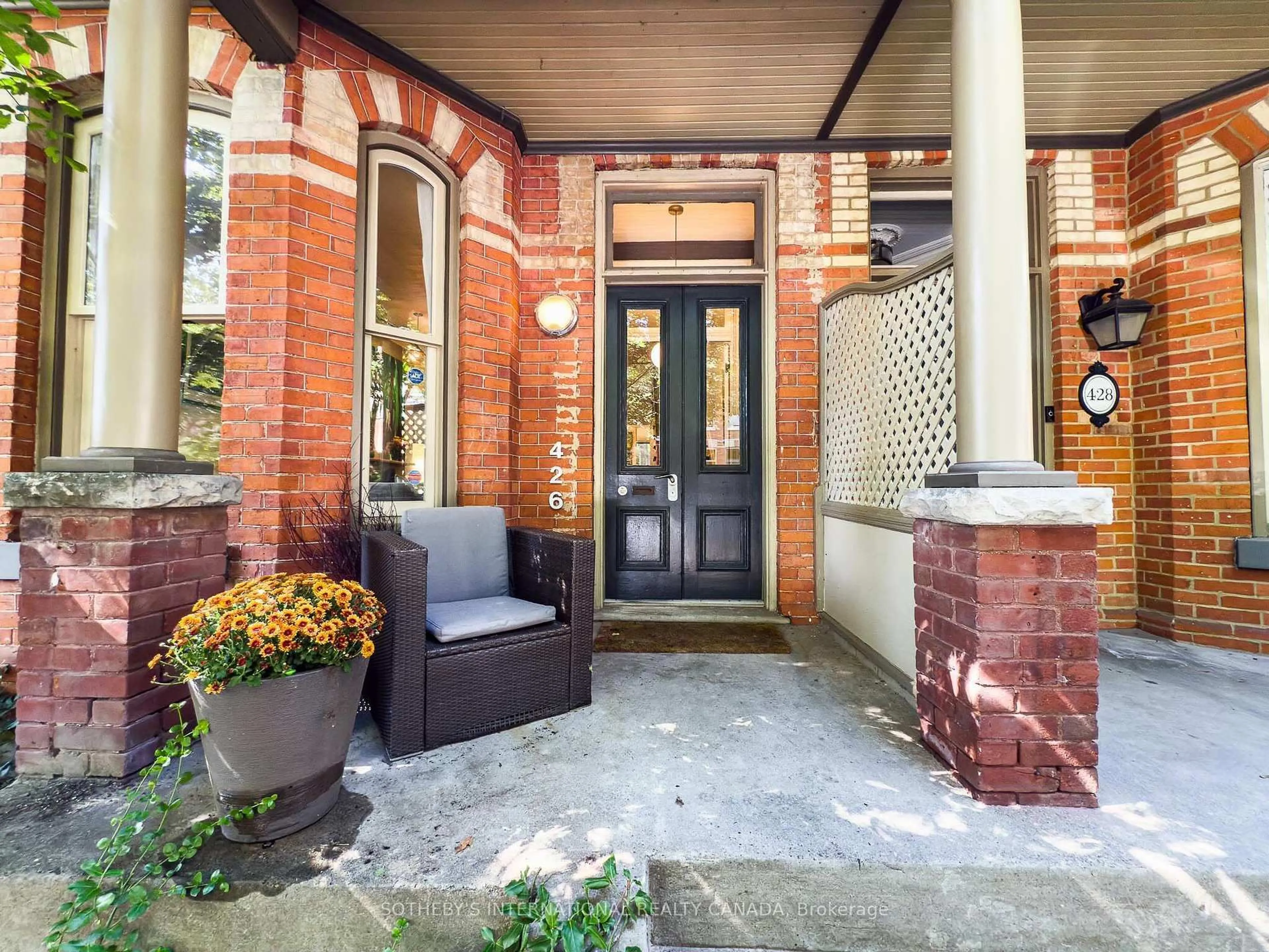 Home with brick exterior material, street for 426 Sackville St, Toronto Ontario M4X 1S9