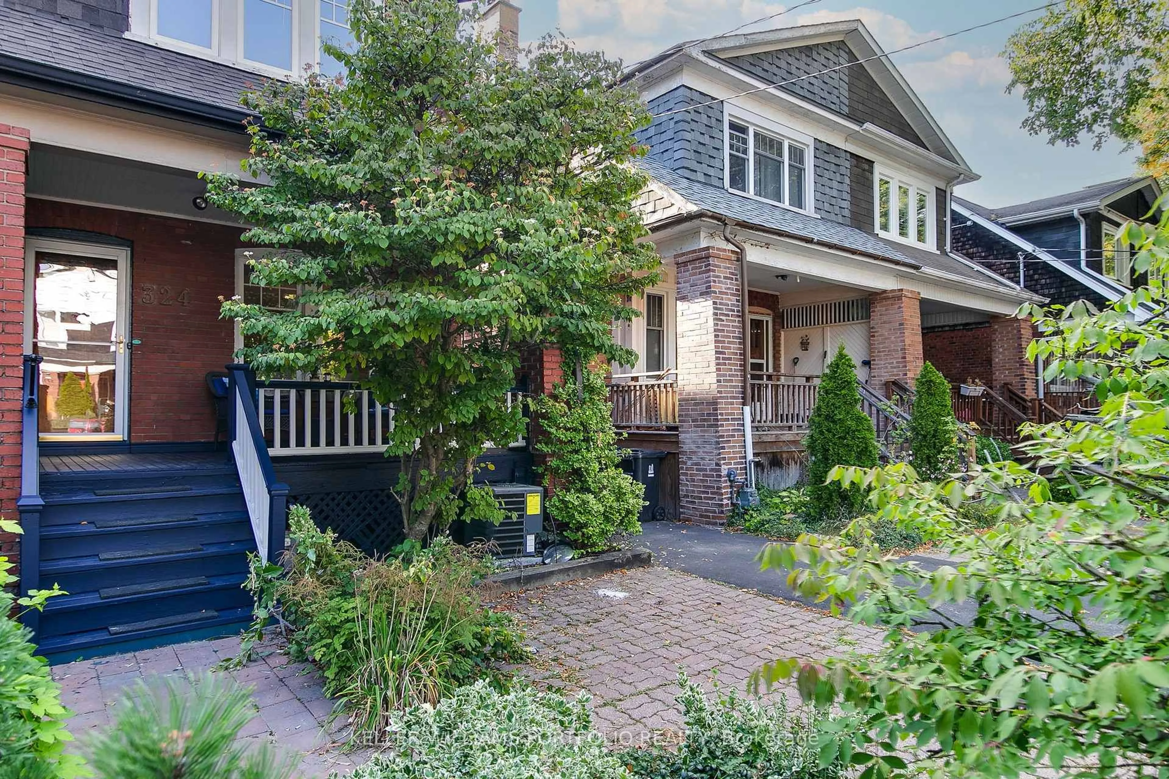 Home with brick exterior material, street for 324 Forman Ave, Toronto Ontario M4S 2S7