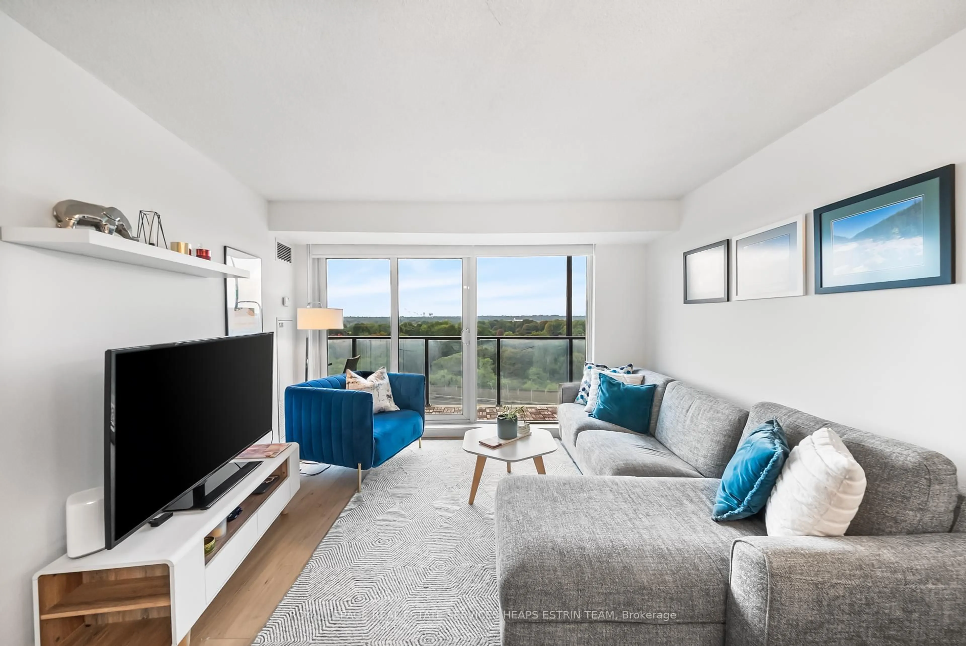 Living room with furniture, unknown for 18 Valley Woods Rd #806, Toronto Ontario M3A 0A1