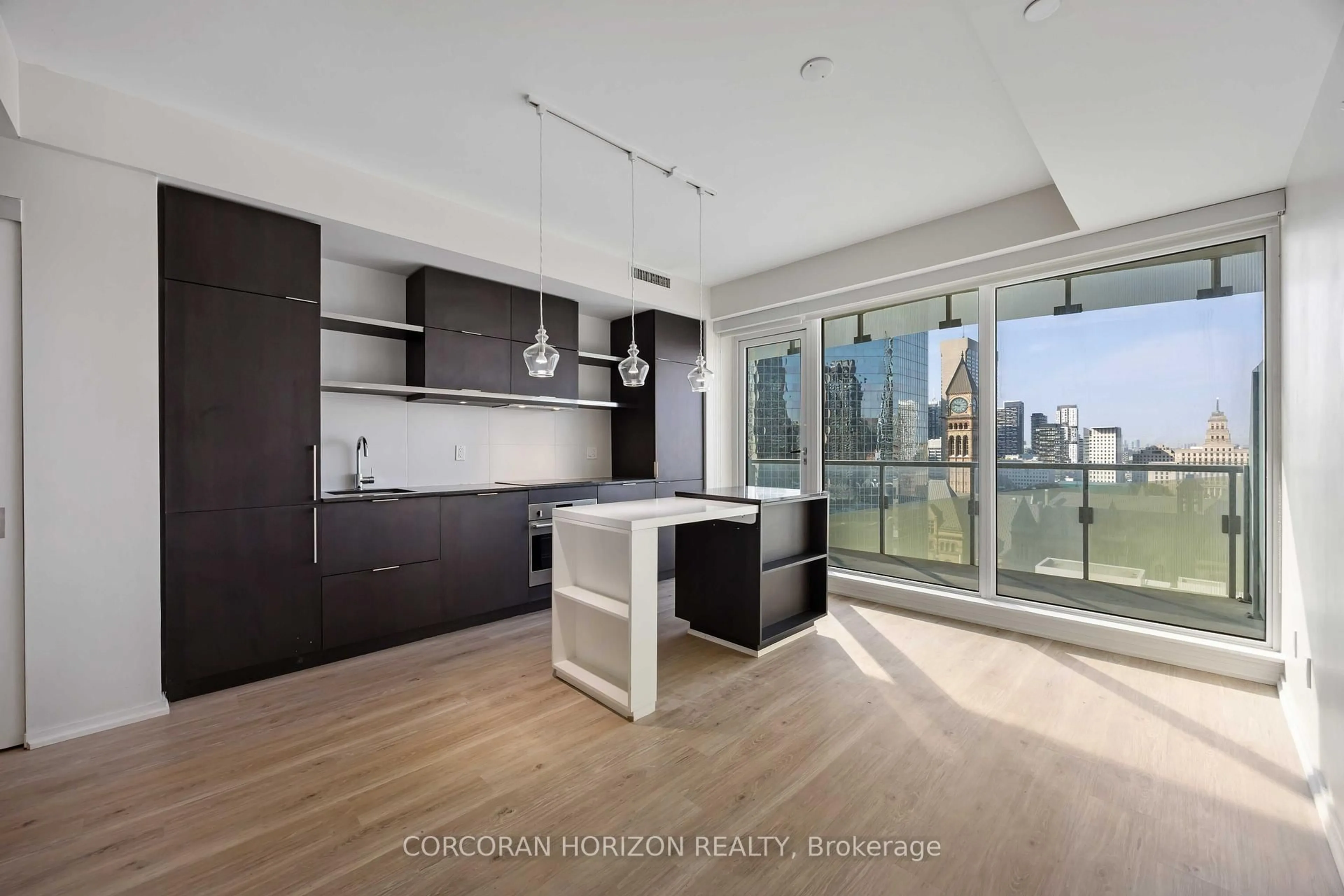Open concept kitchen, unknown for 197 Yonge St #1411, Toronto Ontario M5B 0C1