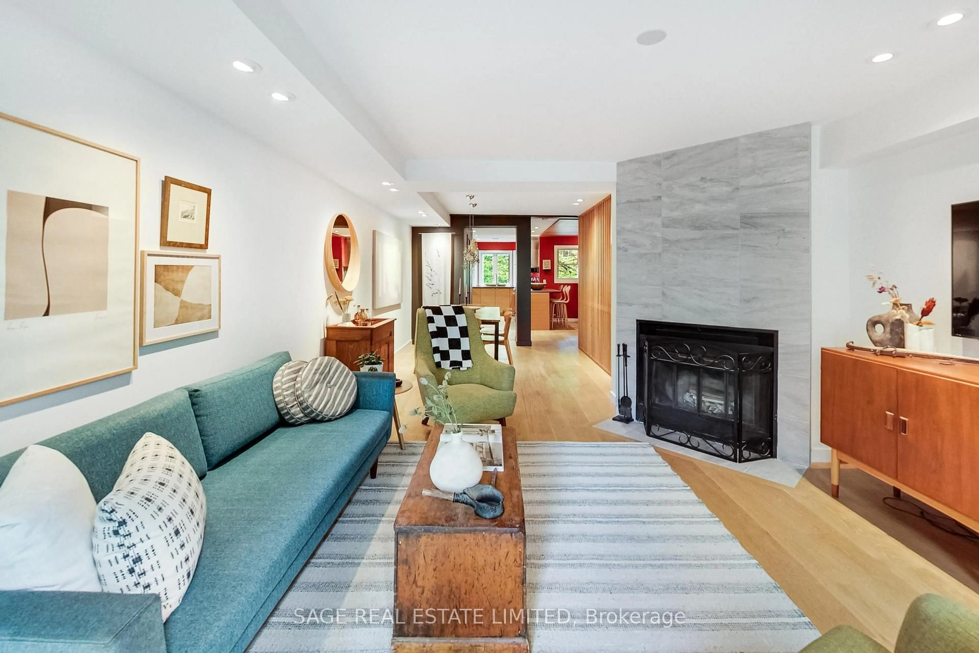 Living room with furniture, unknown for 6C Shank St, Toronto Ontario M6J 3T8