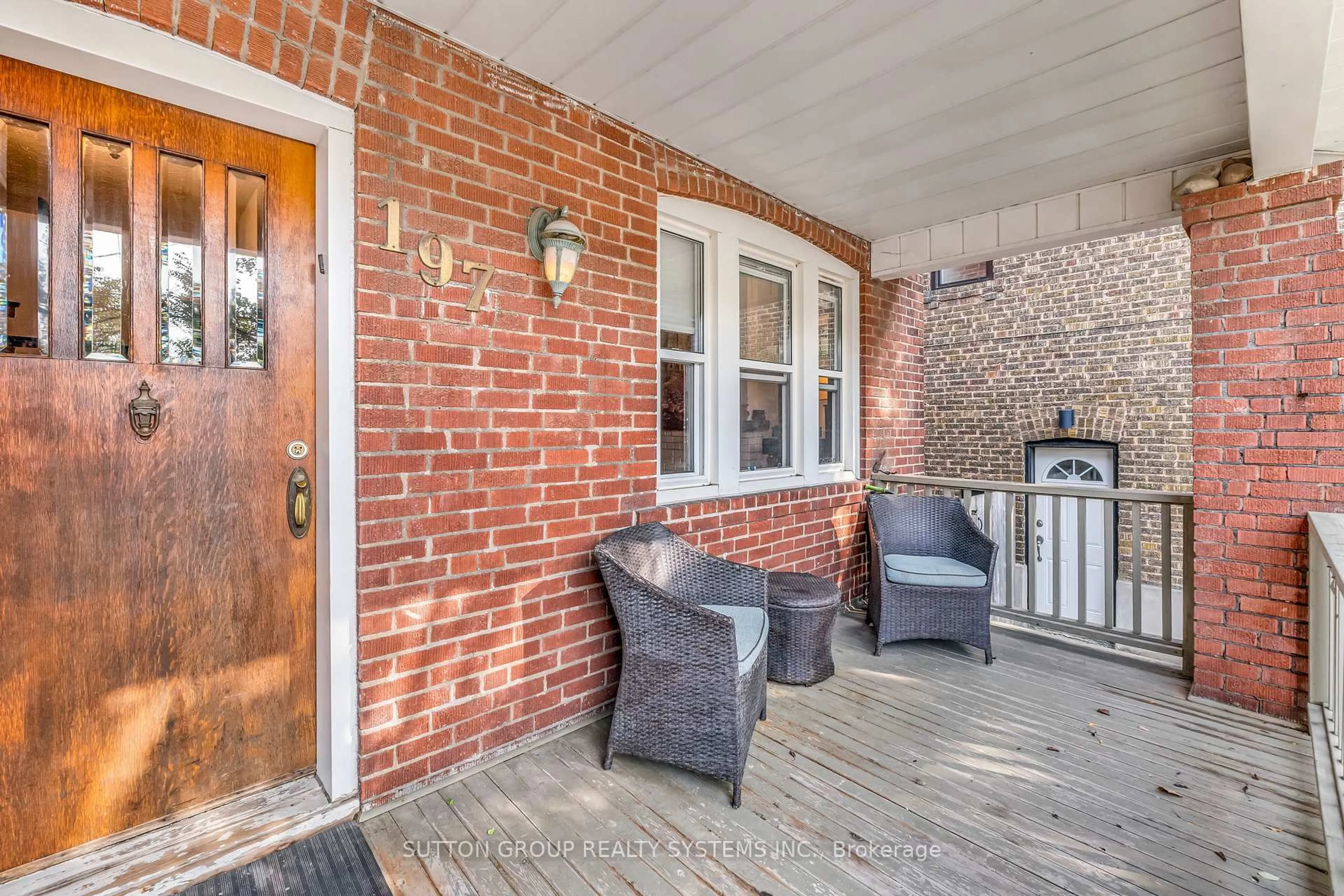 Home with brick exterior material, street for 197 Arlington Ave, Toronto Ontario M6C 2Z4