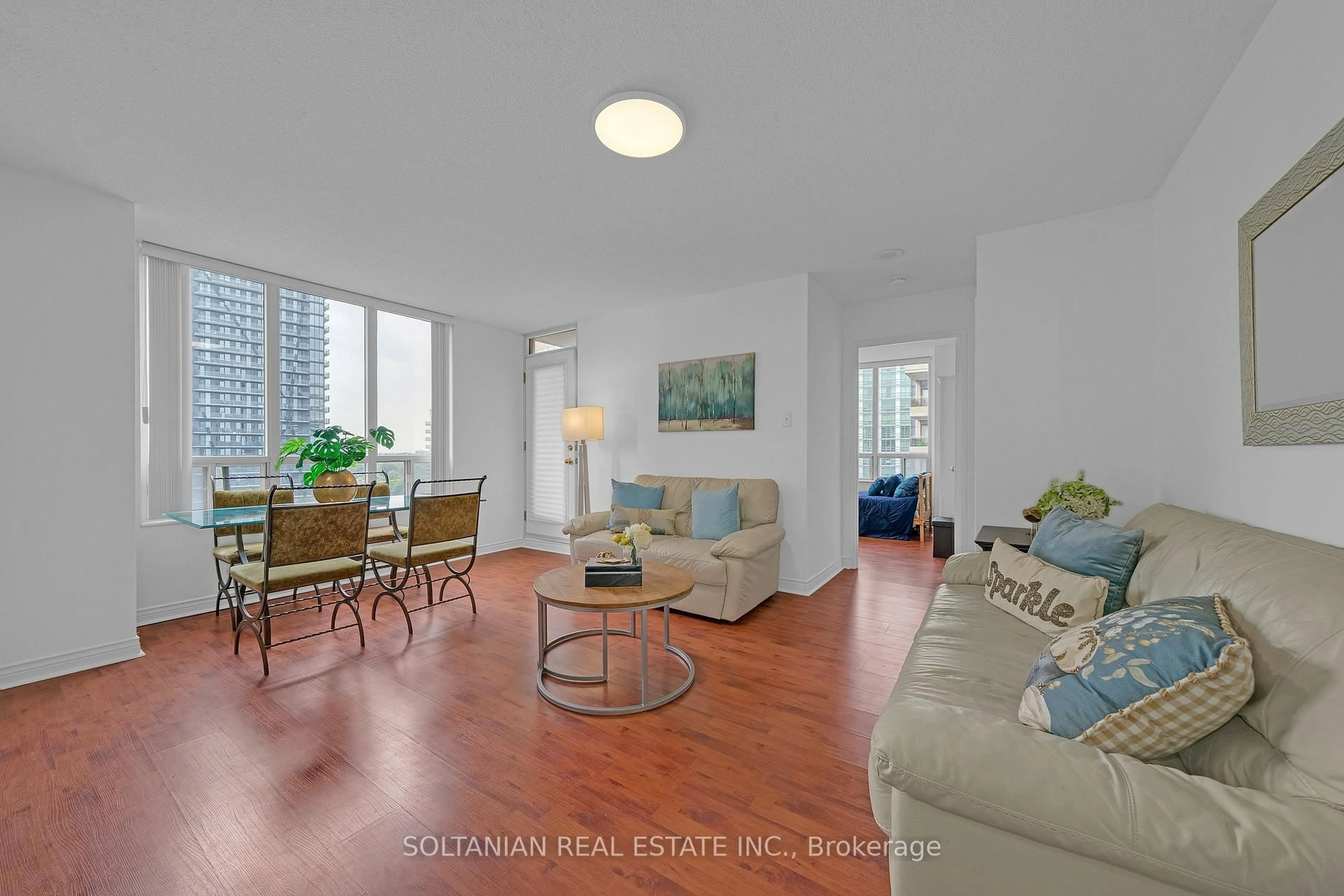 Living room with furniture, unknown for 256 Doris Ave #1702, Toronto Ontario M2N 6X8