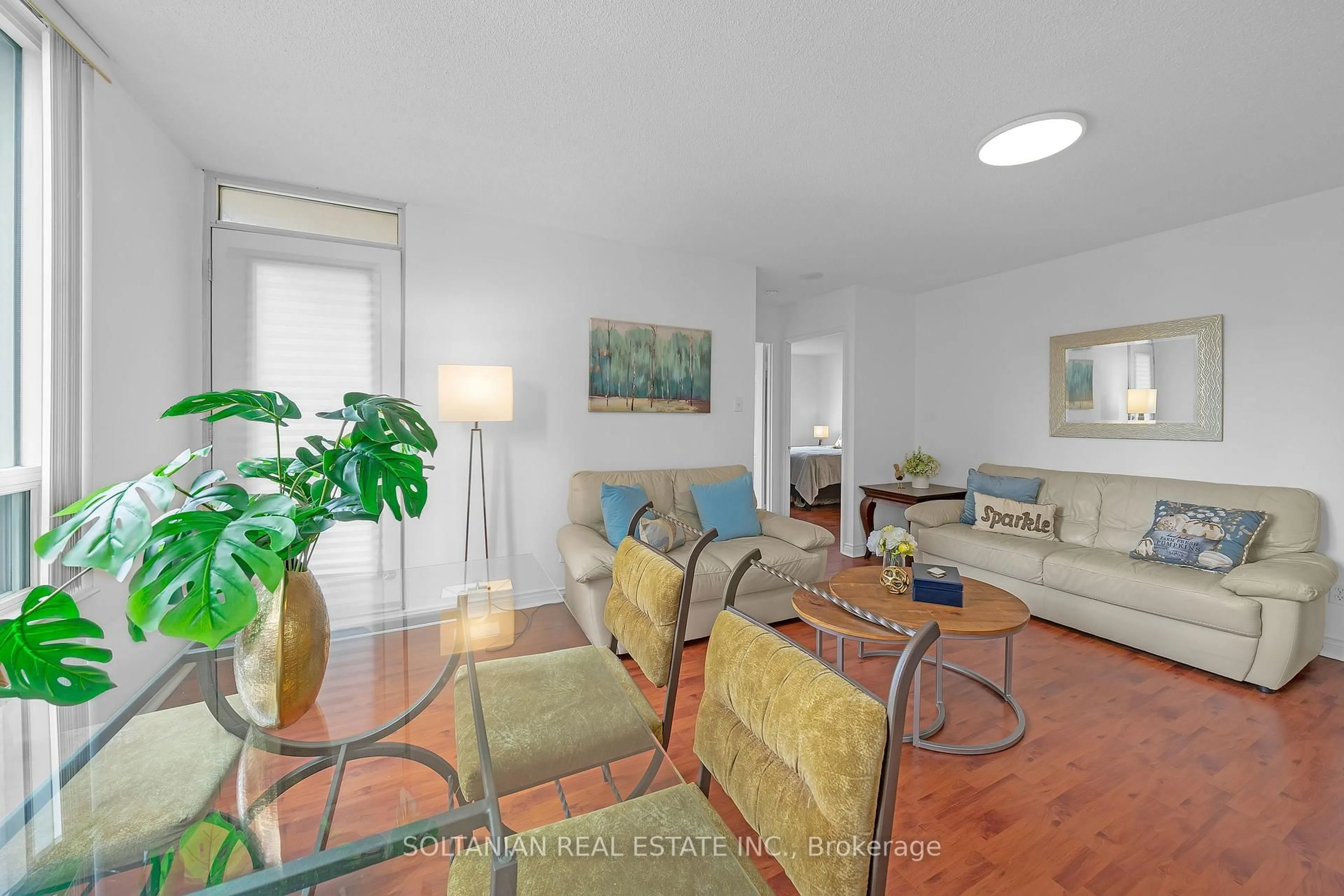 Living room with furniture, unknown for 256 Doris Ave #1702, Toronto Ontario M2N 6X8