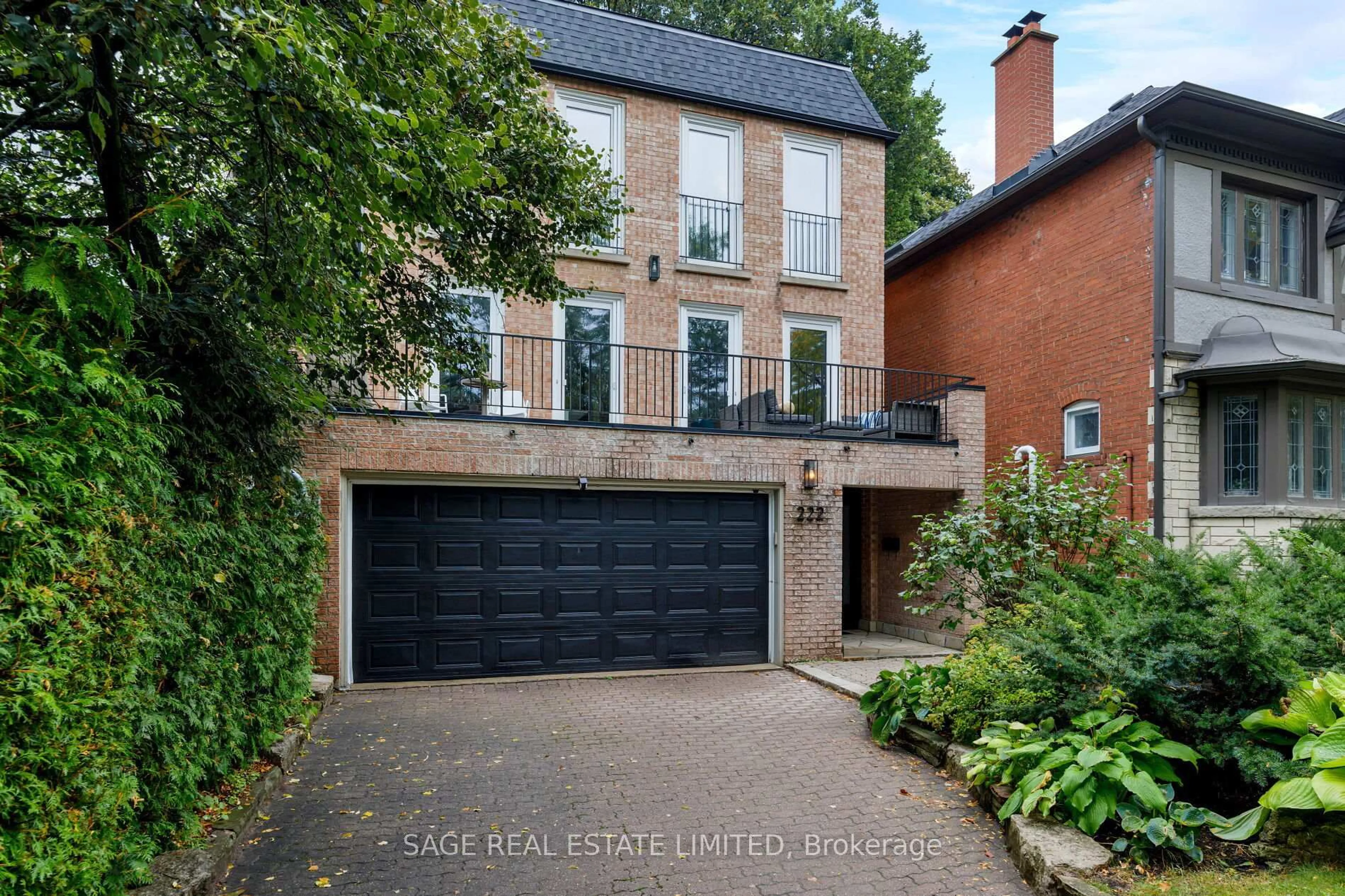 Home with brick exterior material, street for 222 Briar Hill Ave, Toronto Ontario M4R 1J2