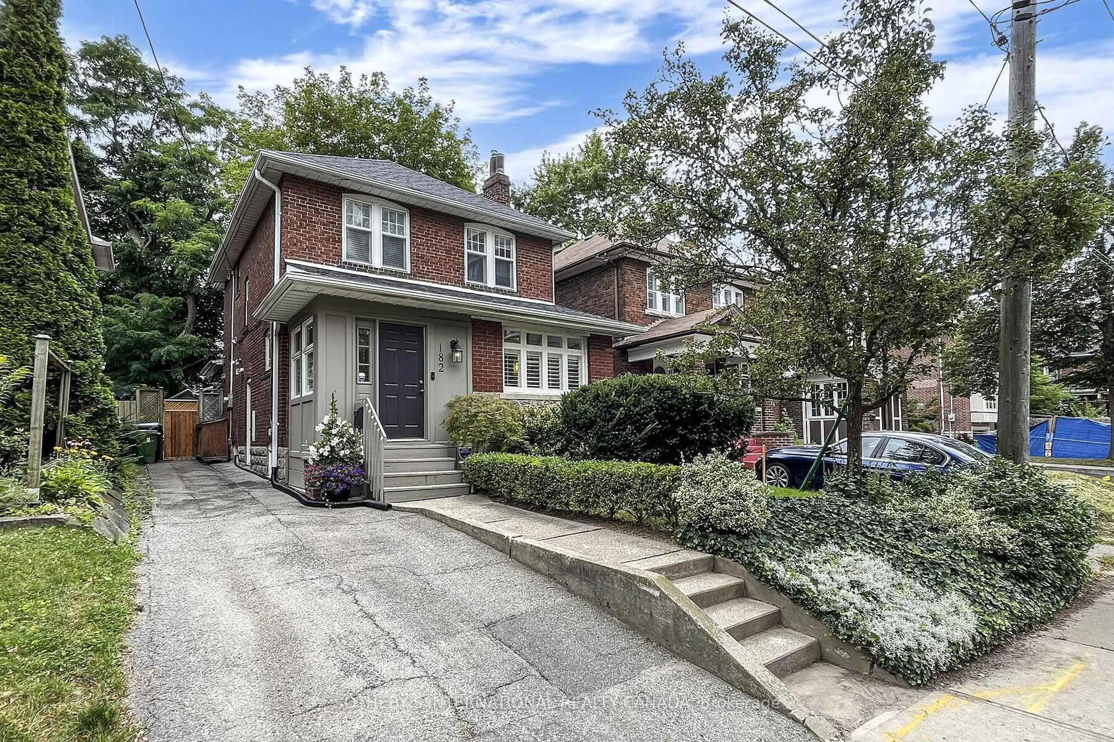 Home with brick exterior material, street for 182 Duplex Ave, Toronto Ontario M5P 2A9