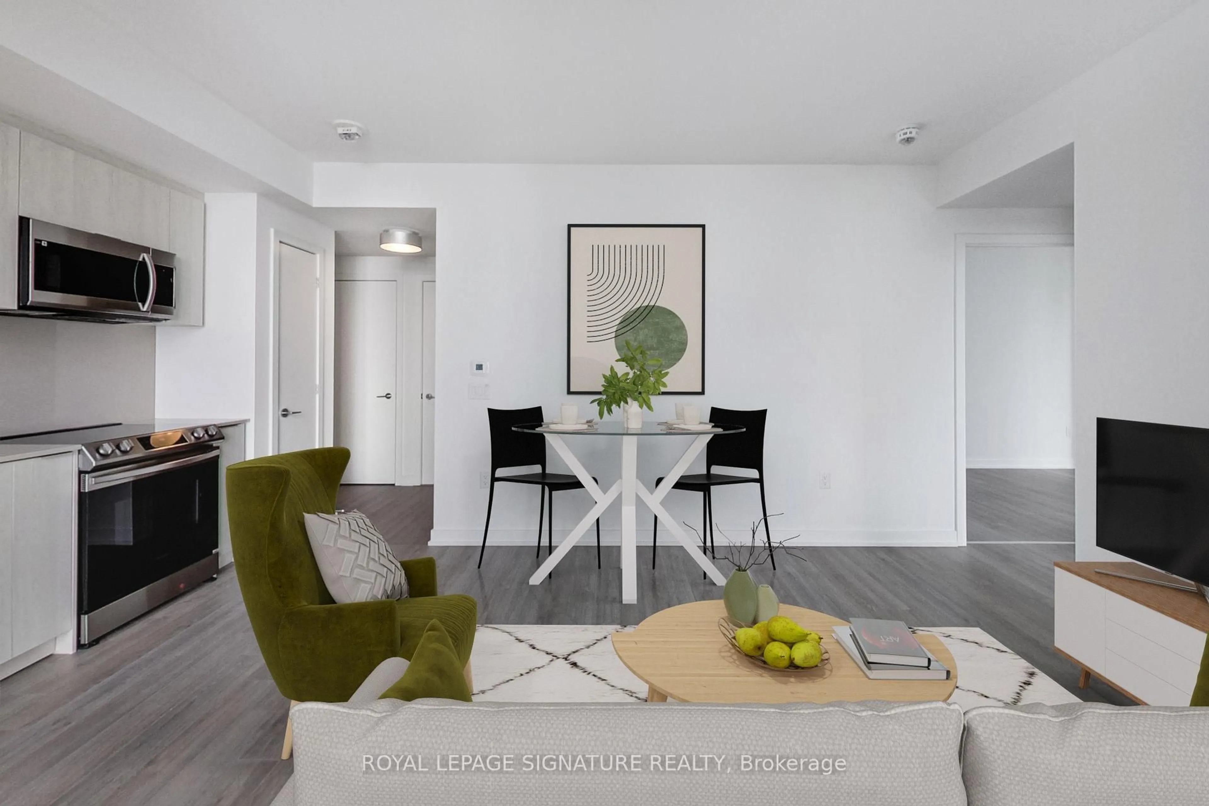 Living room with furniture, unknown for 357 King St #3408, Toronto Ontario M5V 1K1