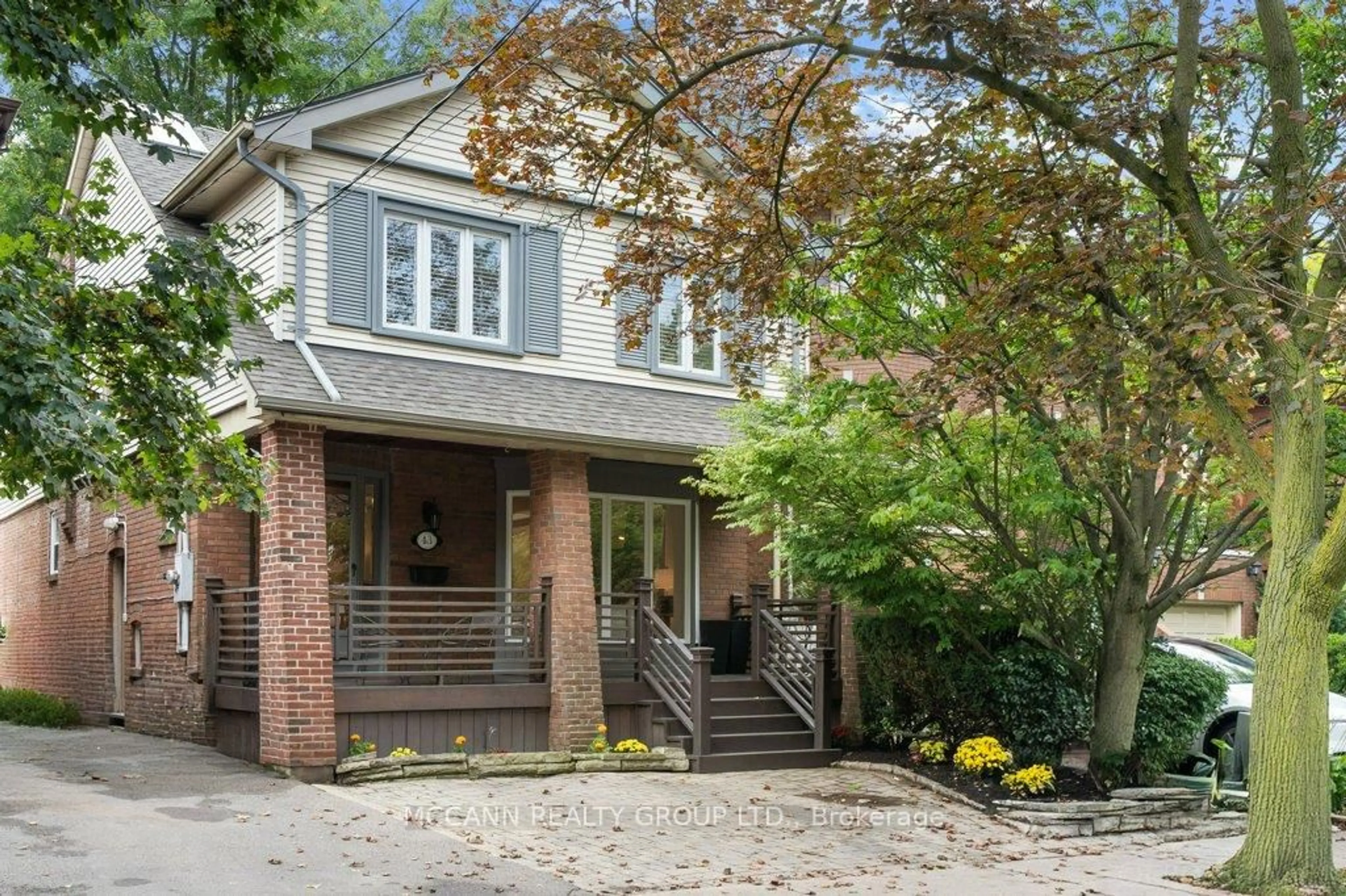 Home with brick exterior material, street for 43 Sherwood Ave, Toronto Ontario M4P 2A6