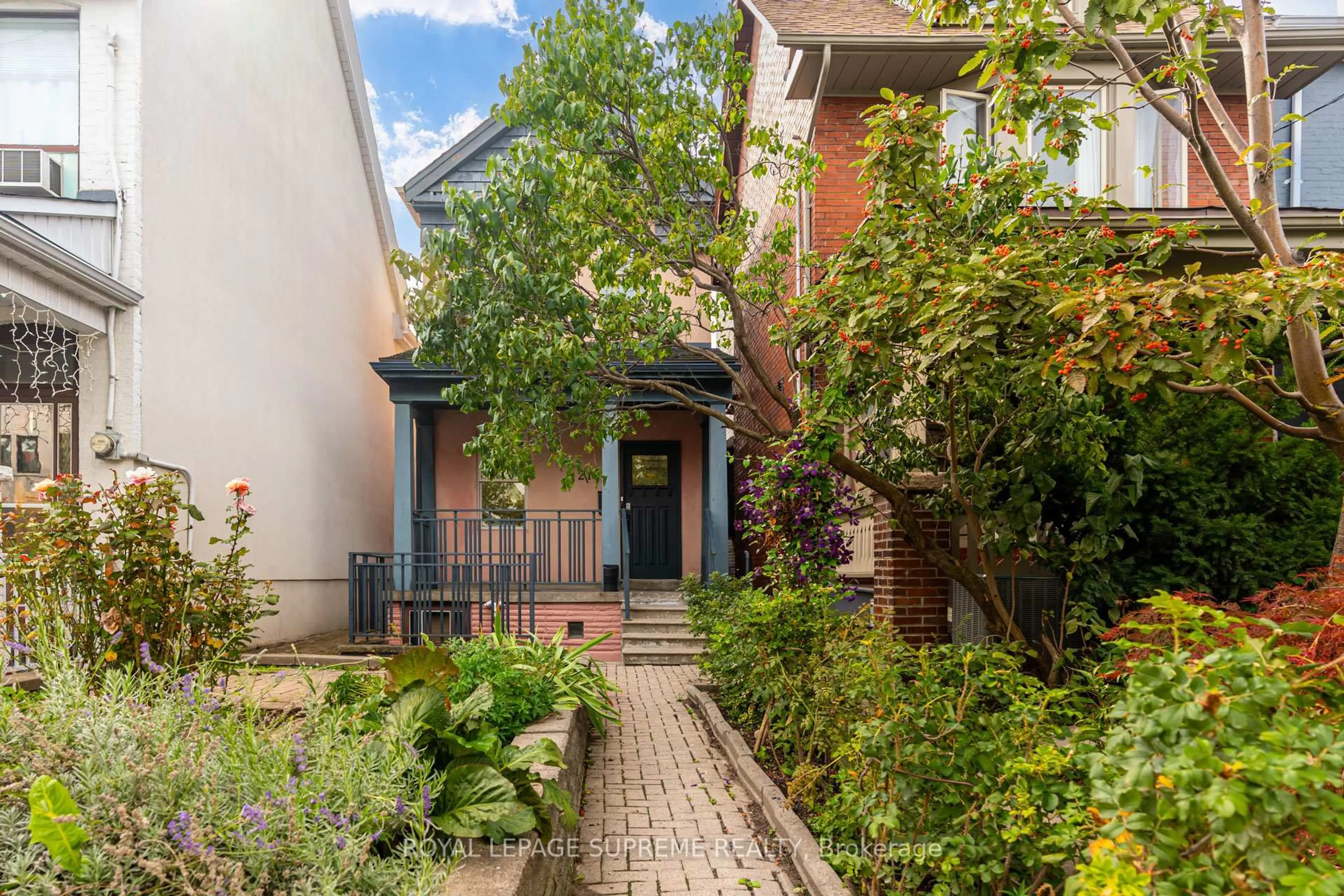 Home with brick exterior material, street for 216 Palmerston Ave, Toronto Ontario M6J 2J4