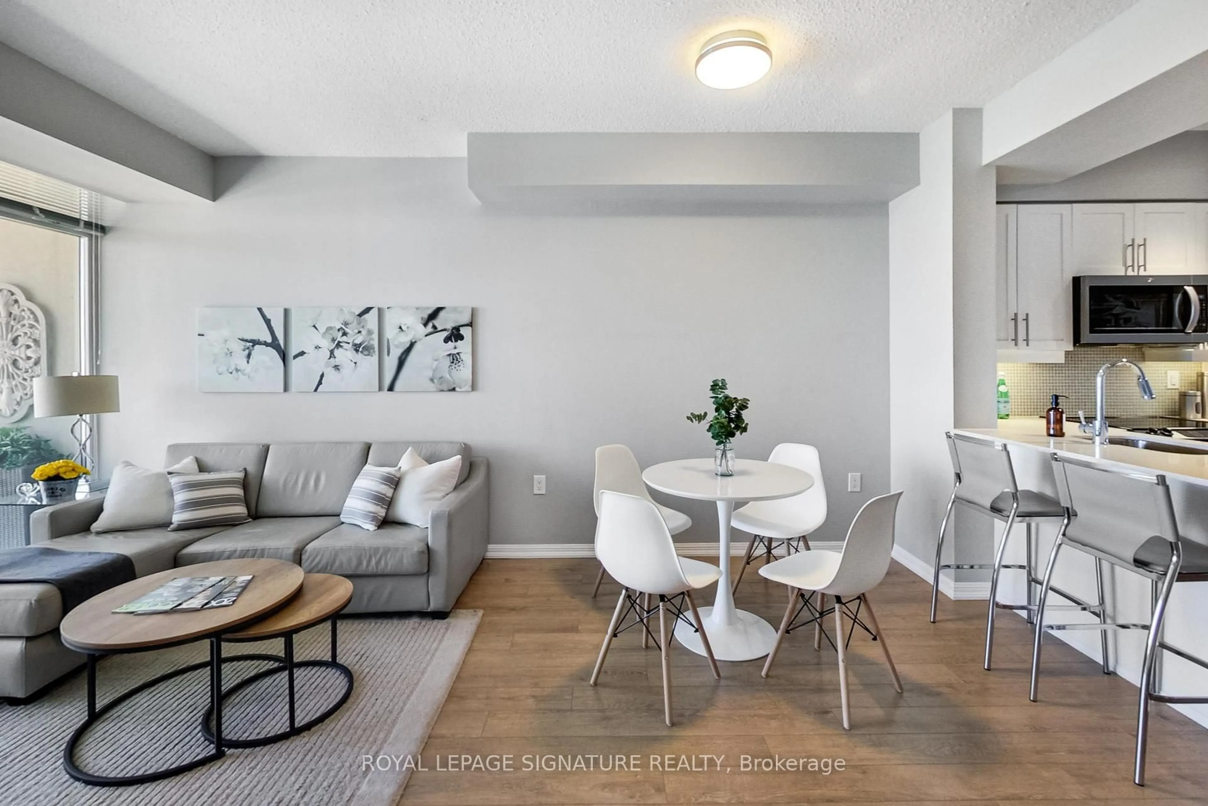 Living room with furniture, unknown for 125 Western Battery Rd #2816, Toronto Ontario M6K 3R8