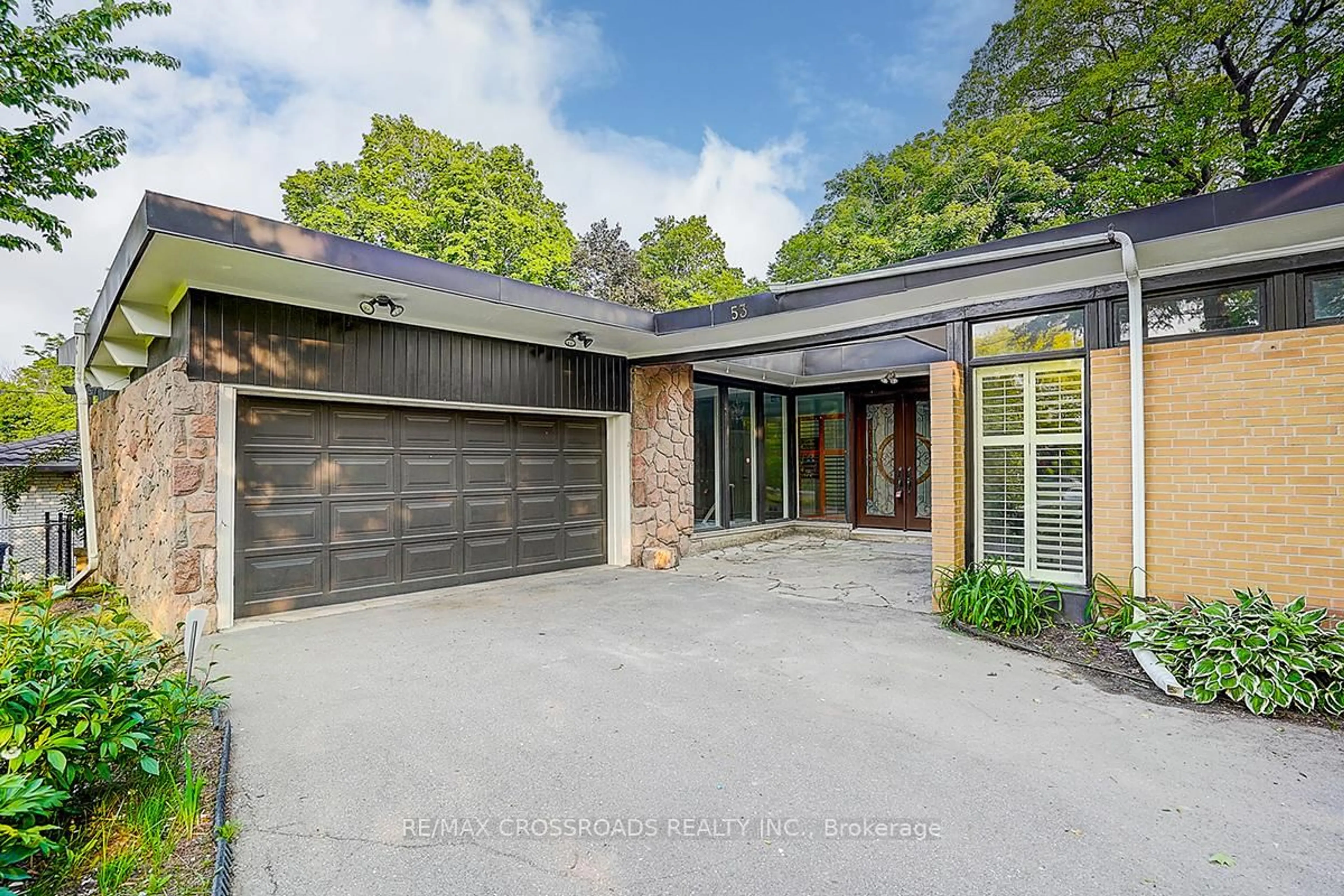 Home with brick exterior material, street for 53 Forest Grove Dr, Toronto Ontario M2K 1Z4