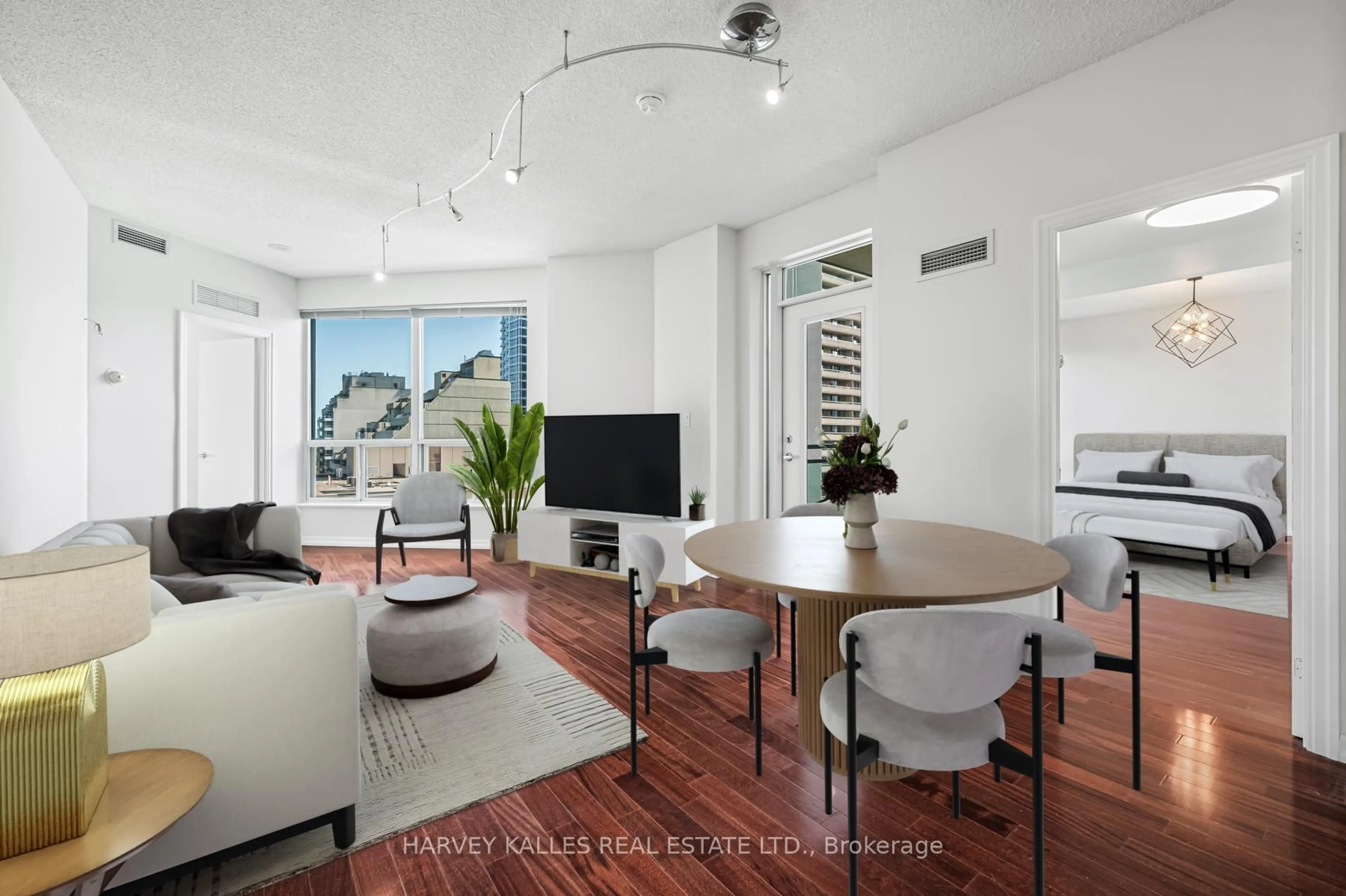 Living room with furniture, unknown for 300 Bloor St #1703, Toronto Ontario M4W 3Y2