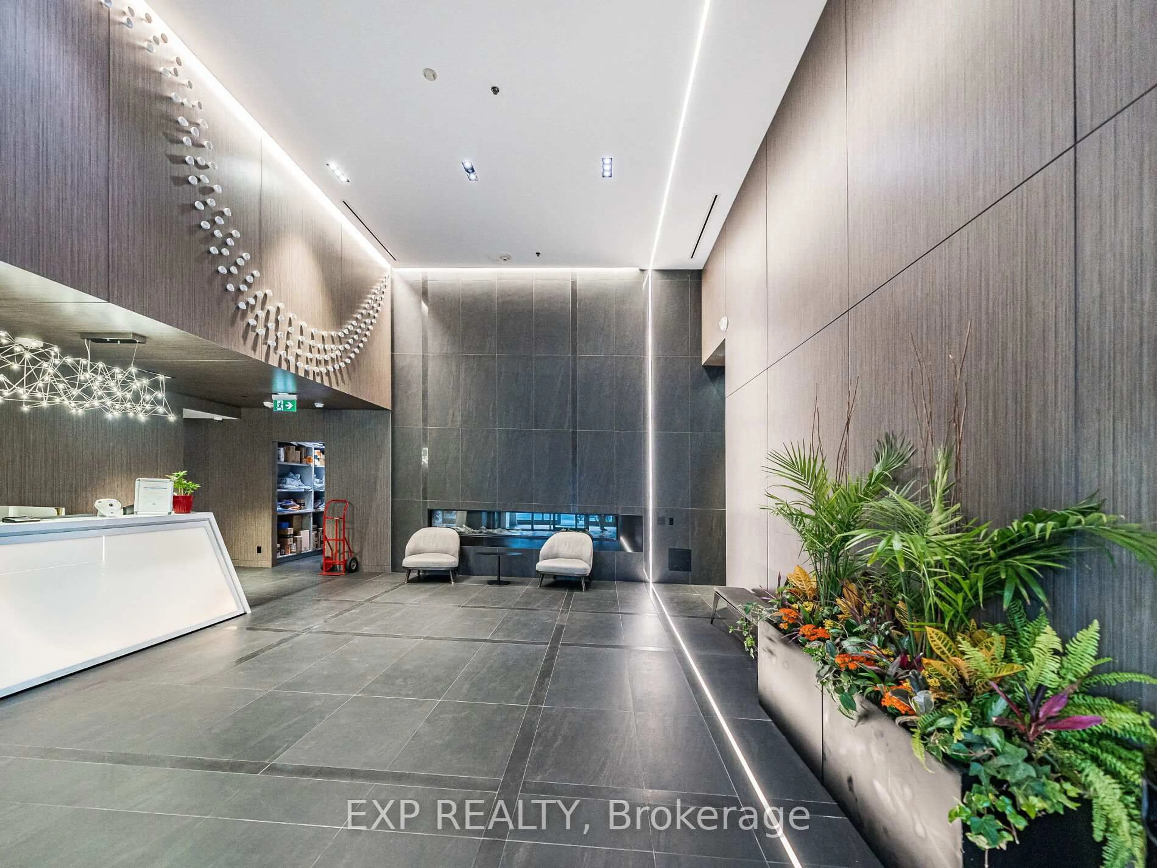 Lobby for 181 Dundas St #3708, Toronto Ontario M5A 0N5