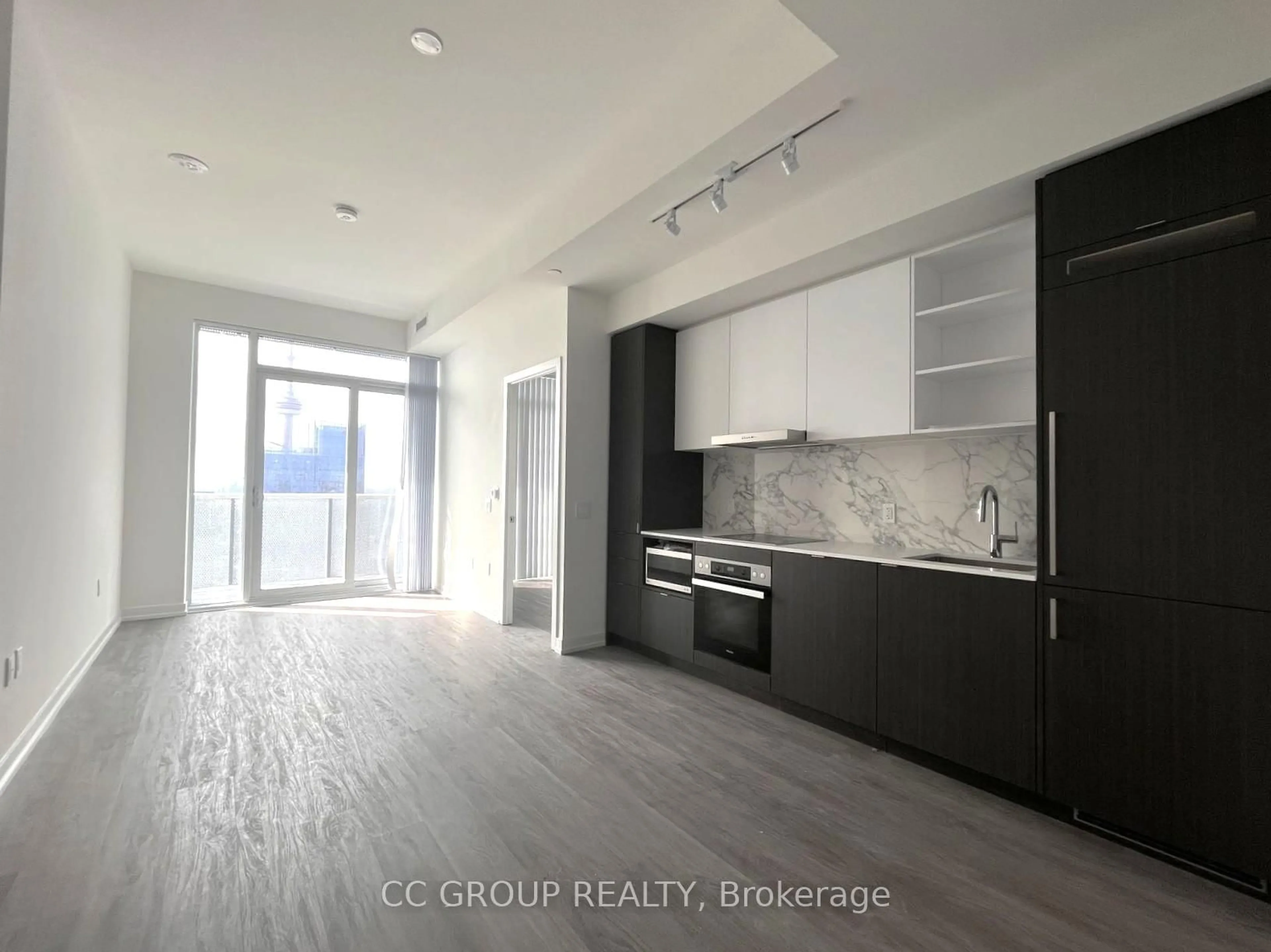 Open concept kitchen, unknown for 55 Cooper St #7012, Toronto Ontario M5E 0G1