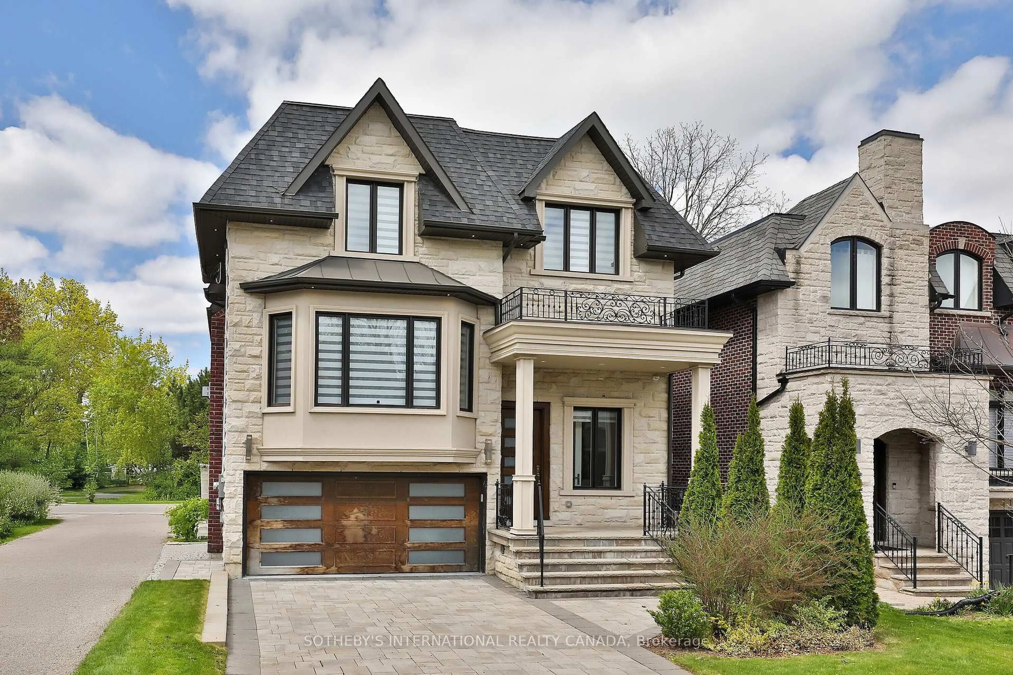 Home with brick exterior material, street for 128 Park Home Ave, Toronto Ontario M2N 1W8