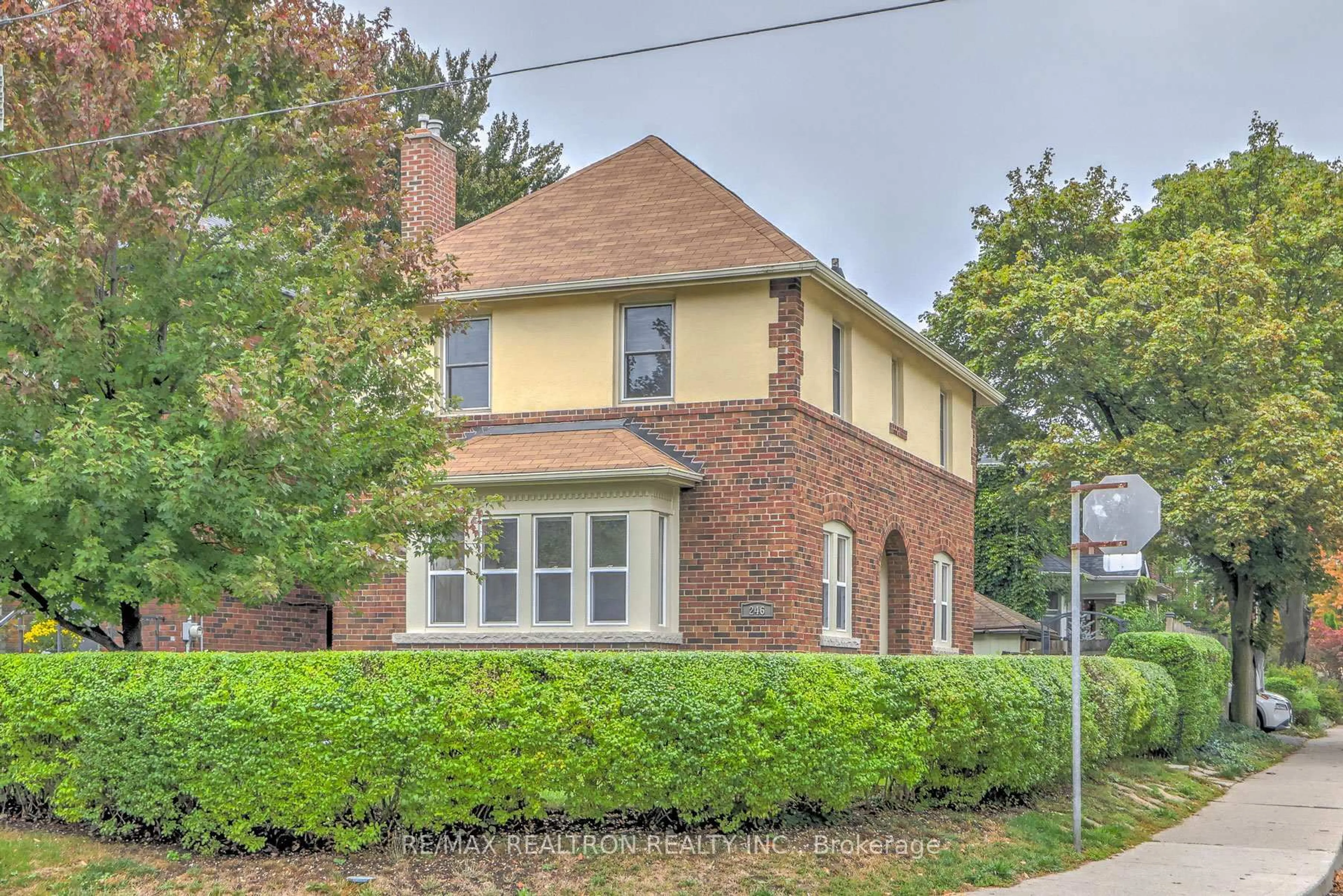Home with brick exterior material, street for 246 St Germain Ave, Toronto Ontario M5M 1W3
