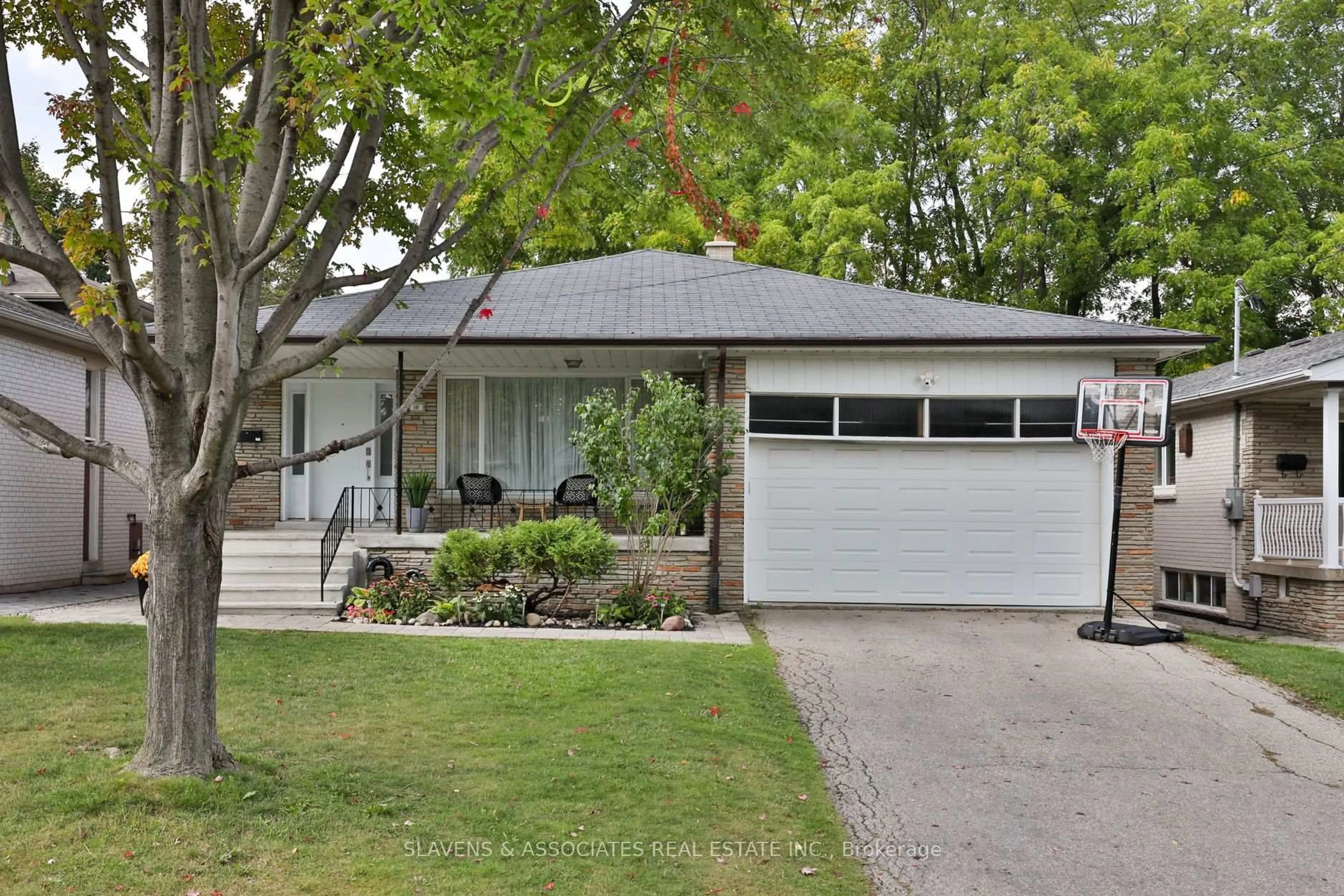 Home with vinyl exterior material, street for 16 Terrydale Dr, Toronto Ontario M3H 5M6