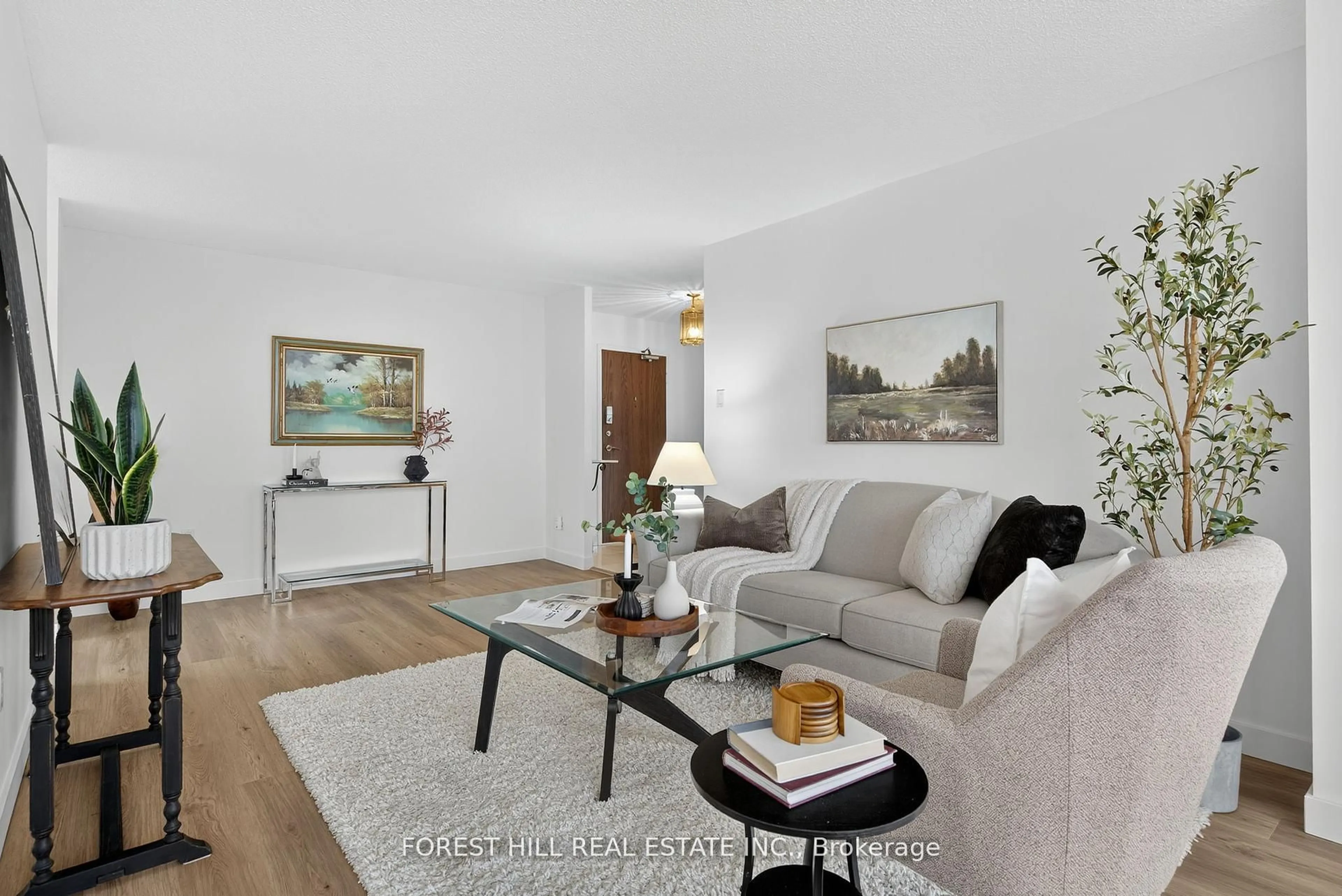 Living room with furniture, unknown for 80 Antibes Dr #1802, Toronto Ontario M2R 3N5