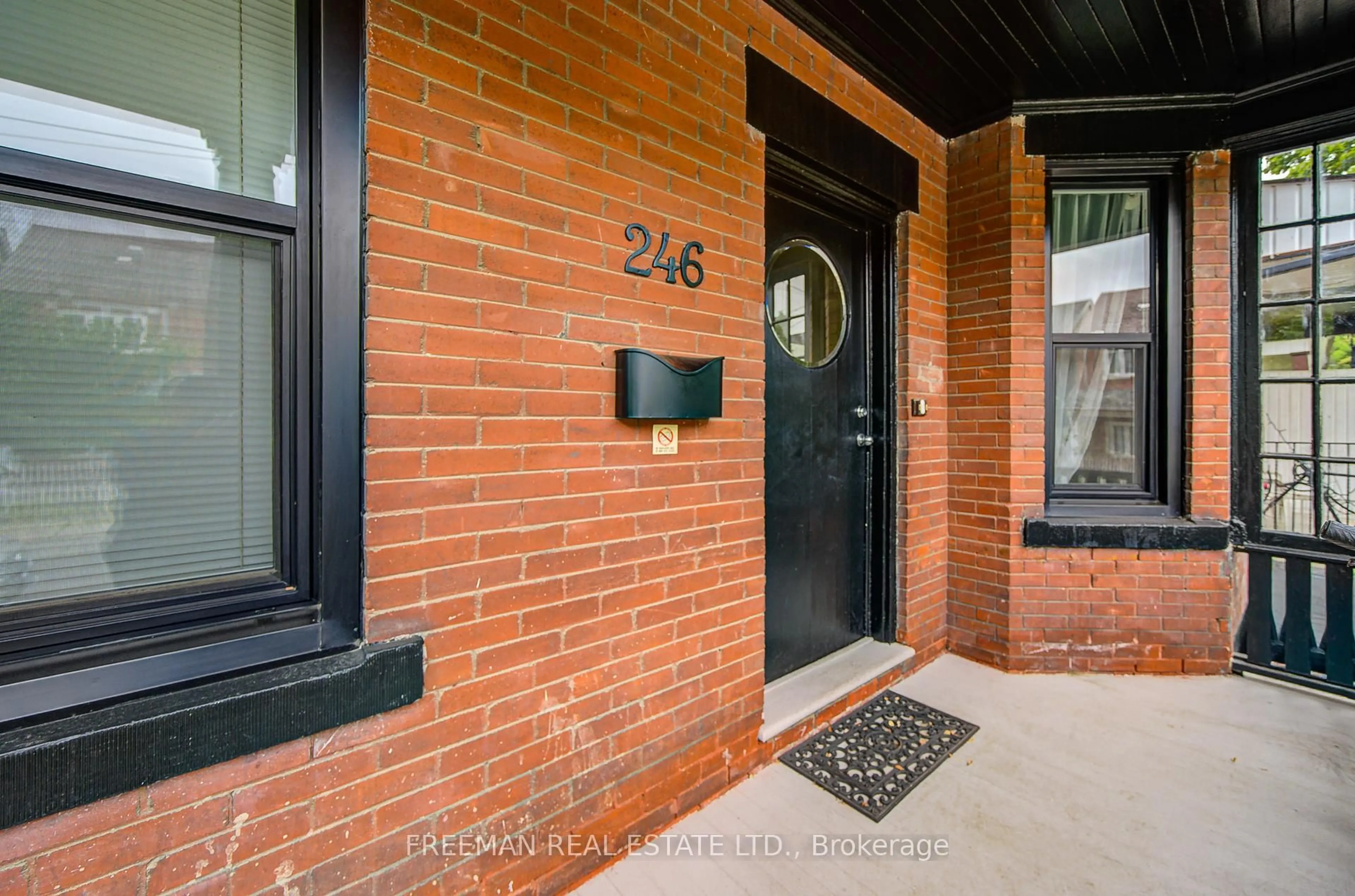 Home with brick exterior material, street for 246 Euclid Ave, Toronto Ontario M6J 2K2