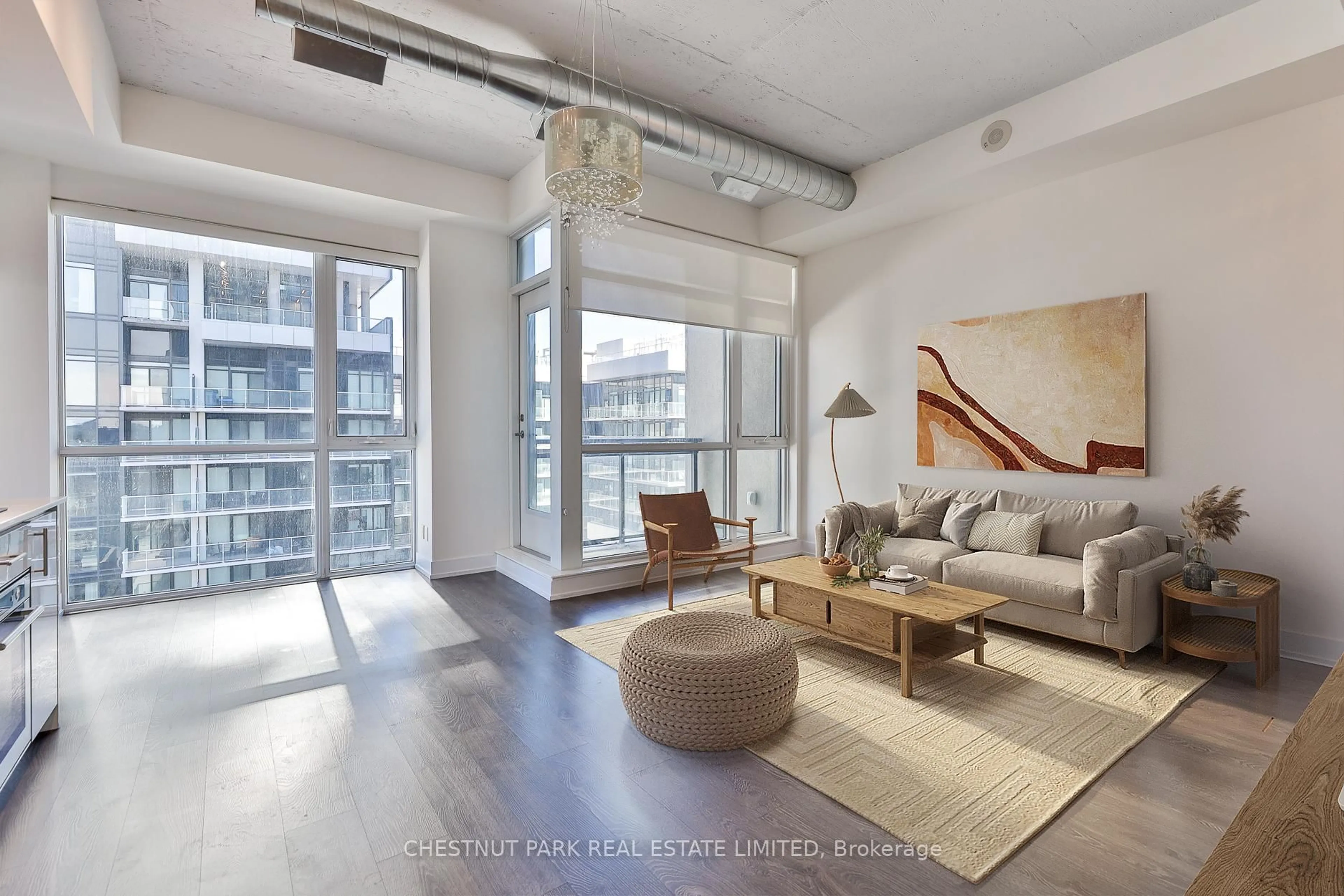 Living room with furniture, unknown for 75 The Donway #603, Toronto Ontario M3C 2E9