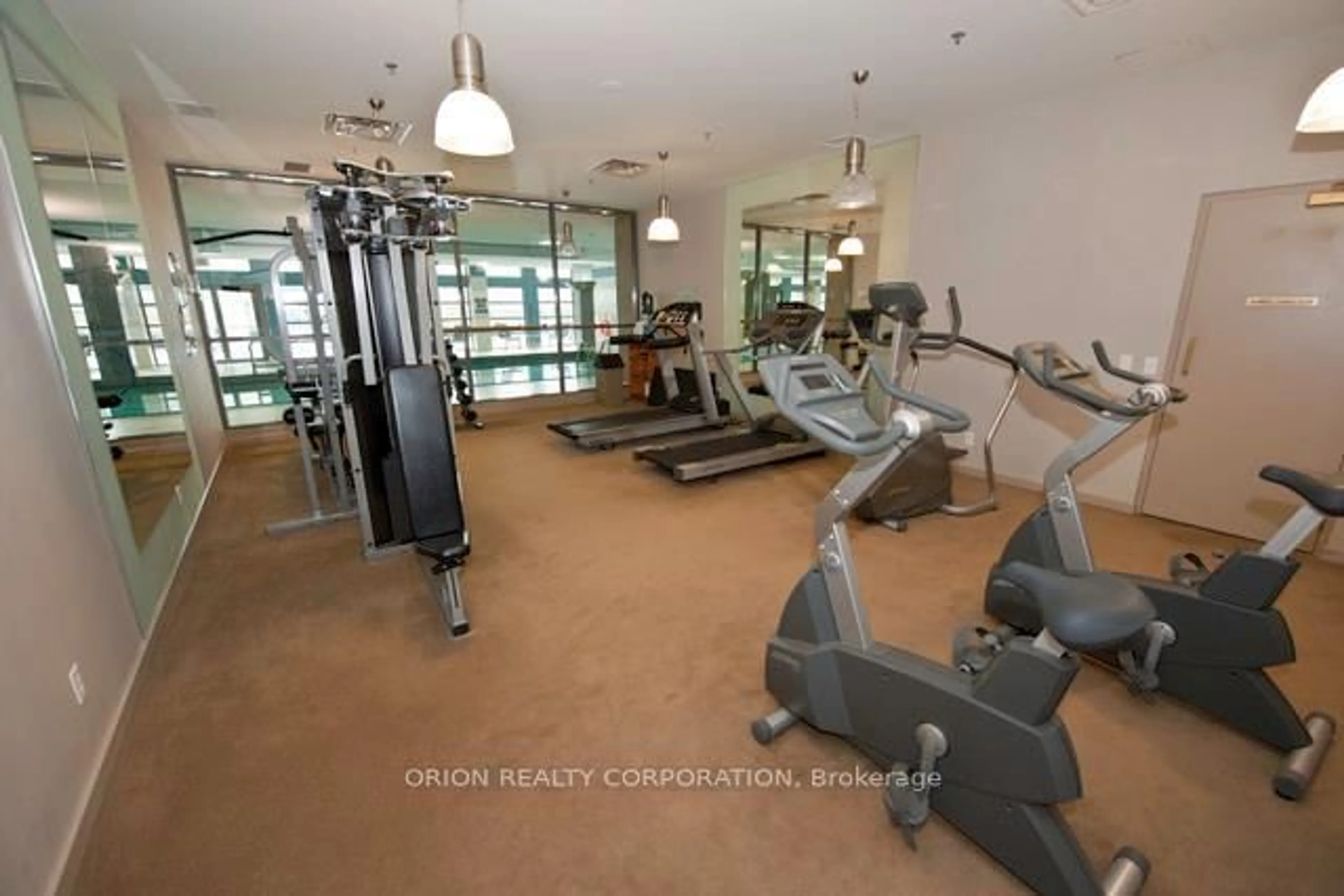Gym or fitness room for 18 Spring Garden Ave #2307, Toronto Ontario M2N 7M2