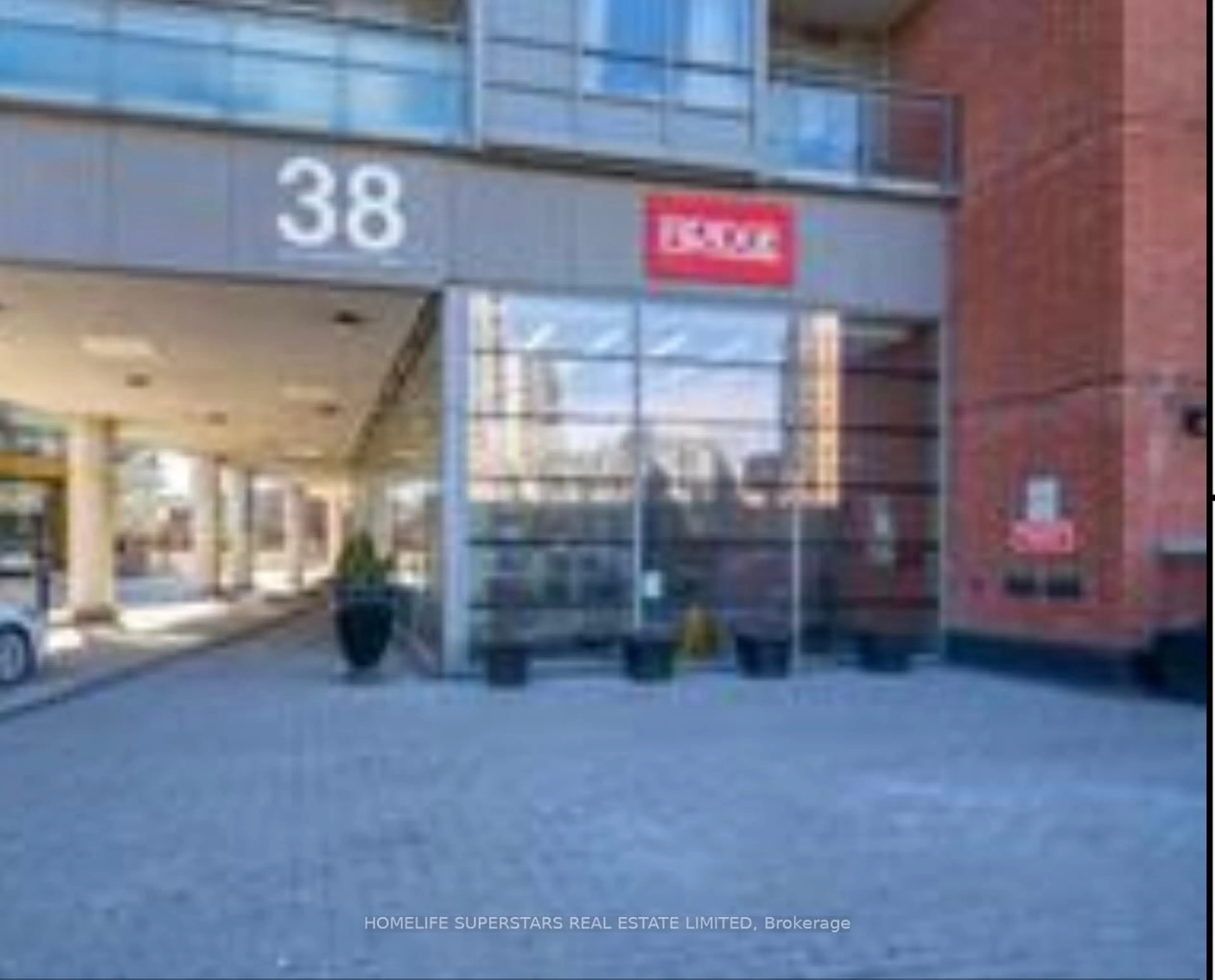 Indoor foyer for 38 Joe Shuster Way #1716, Toronto Ontario M6K 0A5